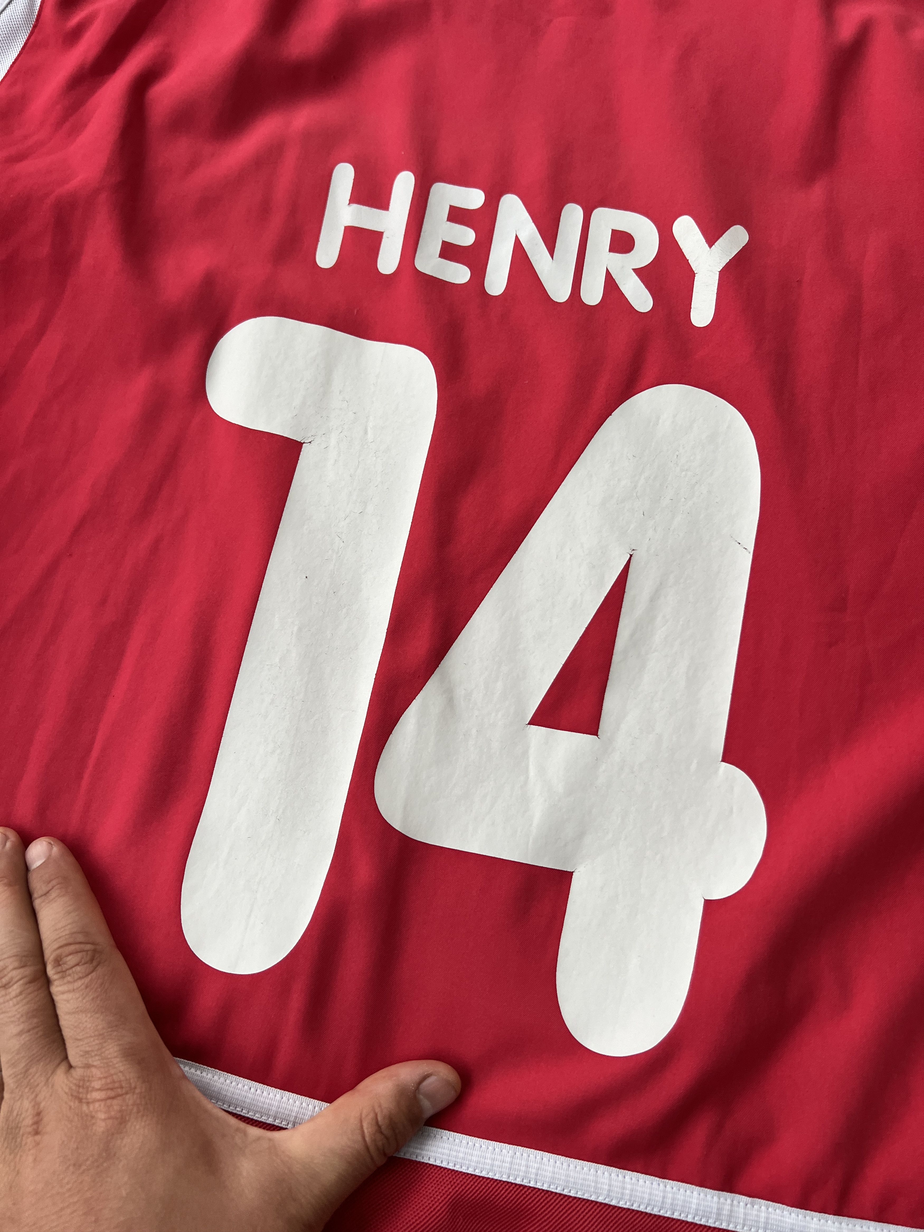 Nike × Vintage Nike Arsenal Henry 14 Vintage Jersey Size US XXL / EU 58 / 5 - 6 Thumbnail
