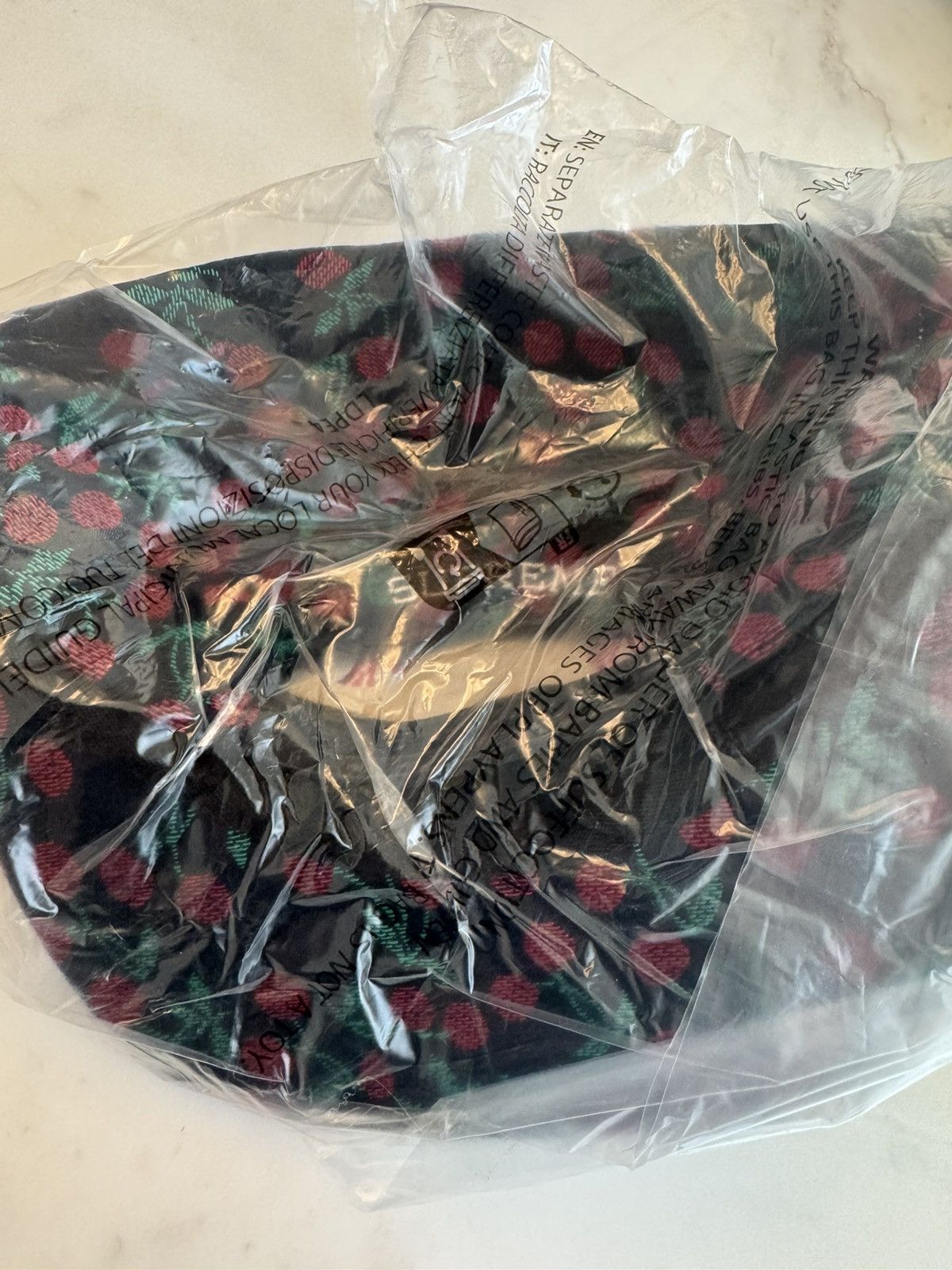 Supreme Supreme Cherries 5 Panel Cap Black Size ONE SIZE - 7 Thumbnail