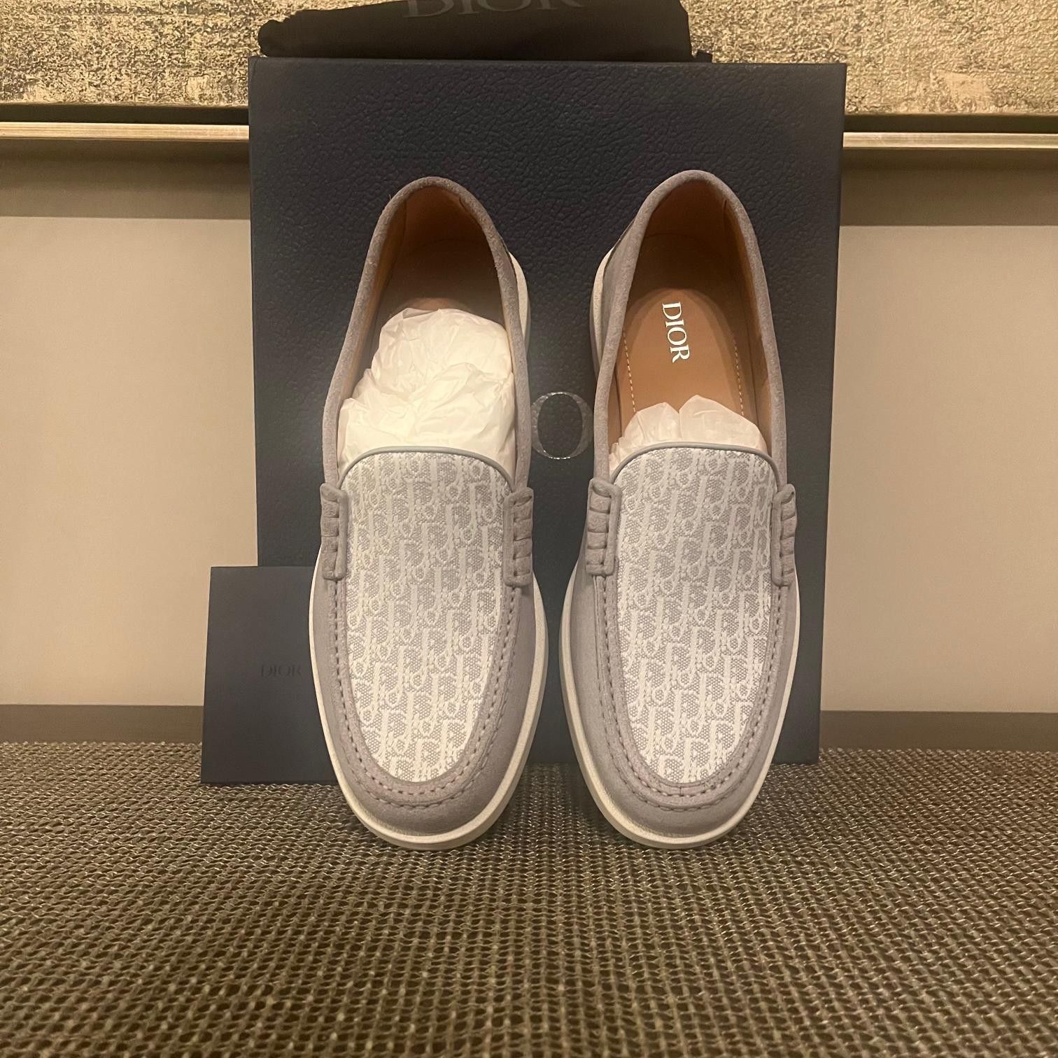 Dior o1rshd1 Grainville Loafer in Grey Size US 7.5 / EU 40-41 - 16 Thumbnail