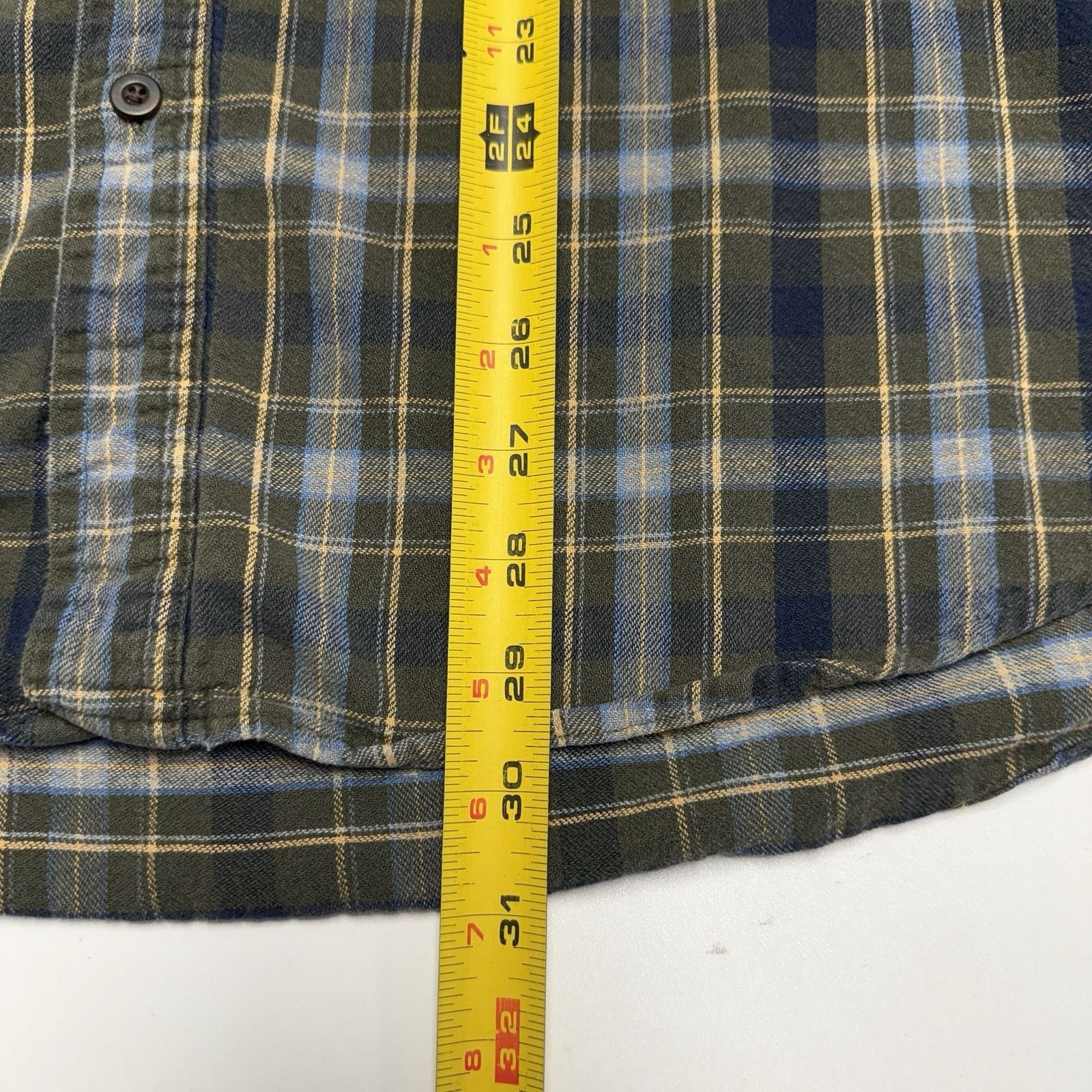 L.L. Bean Vintage LL Bean Northwoods Flannel Green Size XL Tall USA Size US XL / EU 56 / 4 - 9 Thumbnail