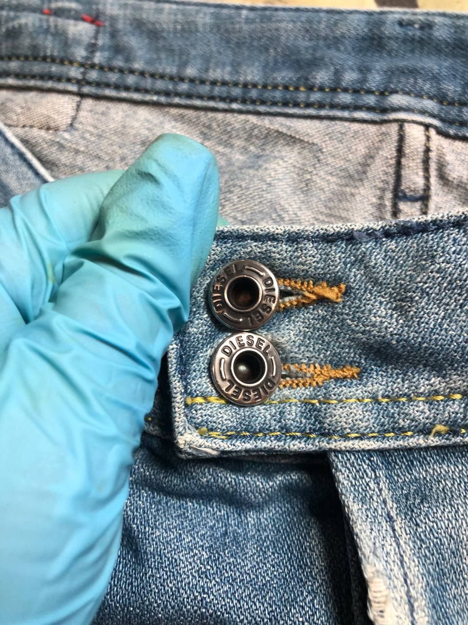 Diesel Vintage Diesel Distressed Denim Jeans Size US 32 / EU 48 - 11 Thumbnail