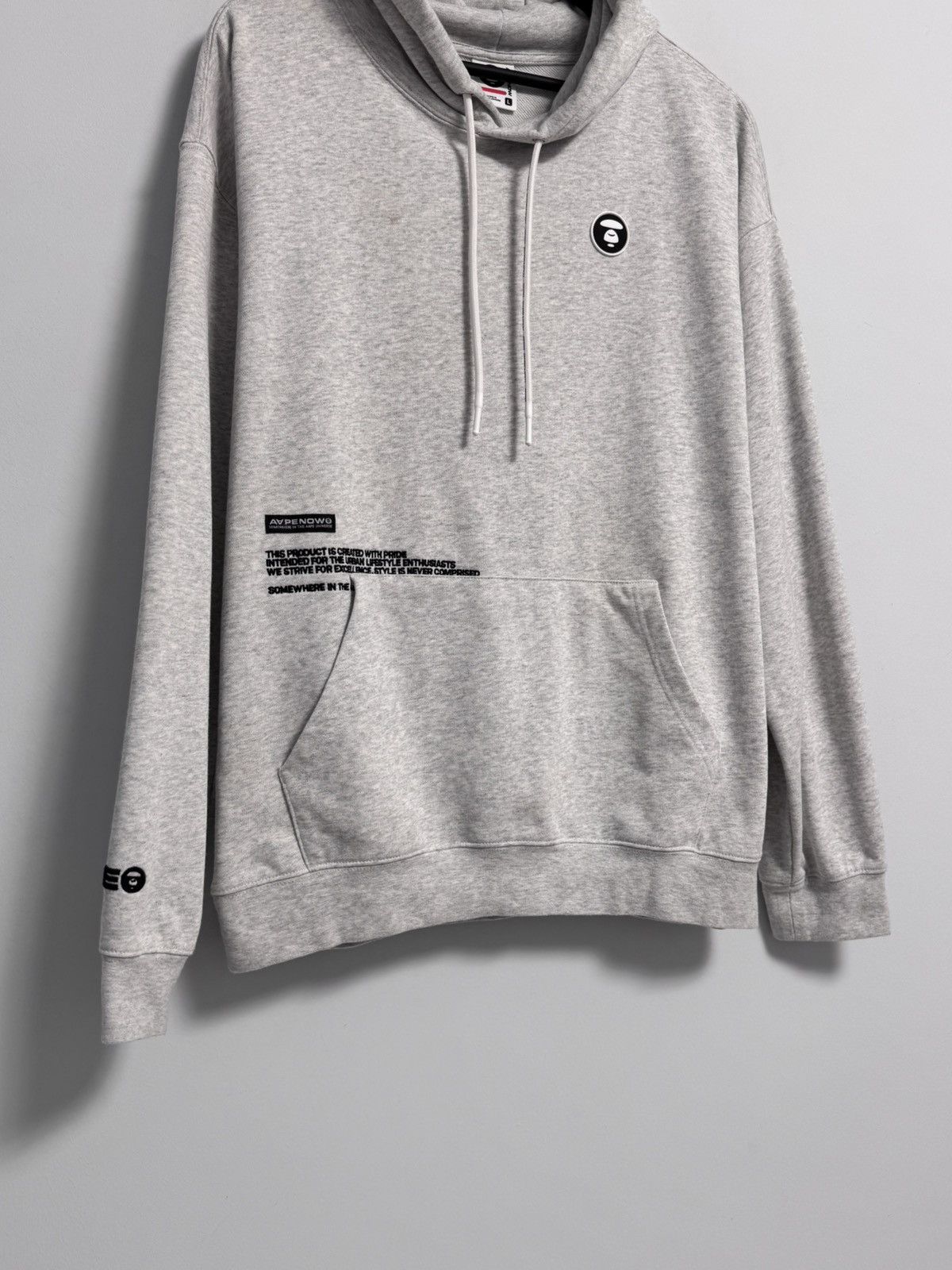 Aape Aape by A Bathing Ape Pullover Hoodie Aapenow Size US L / EU 52-54 / 3 - 2 Thumbnail