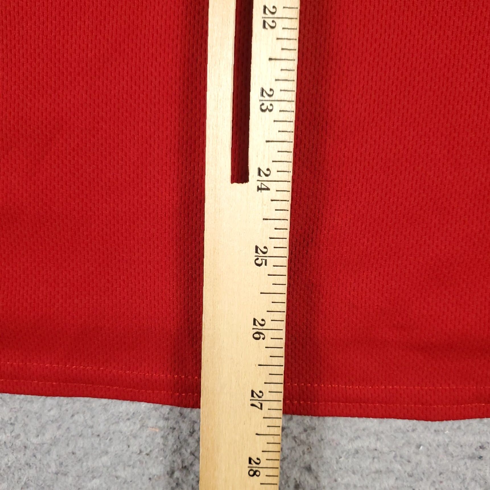 Adidas Adidas Shirt Mens M Red Baseball Button Pullover Short Sleeve Crew Neck Logo T-Shirt Athletic Urban Sports Mens Size US M / EU 48-50 / 2 - 5 Thumbnail