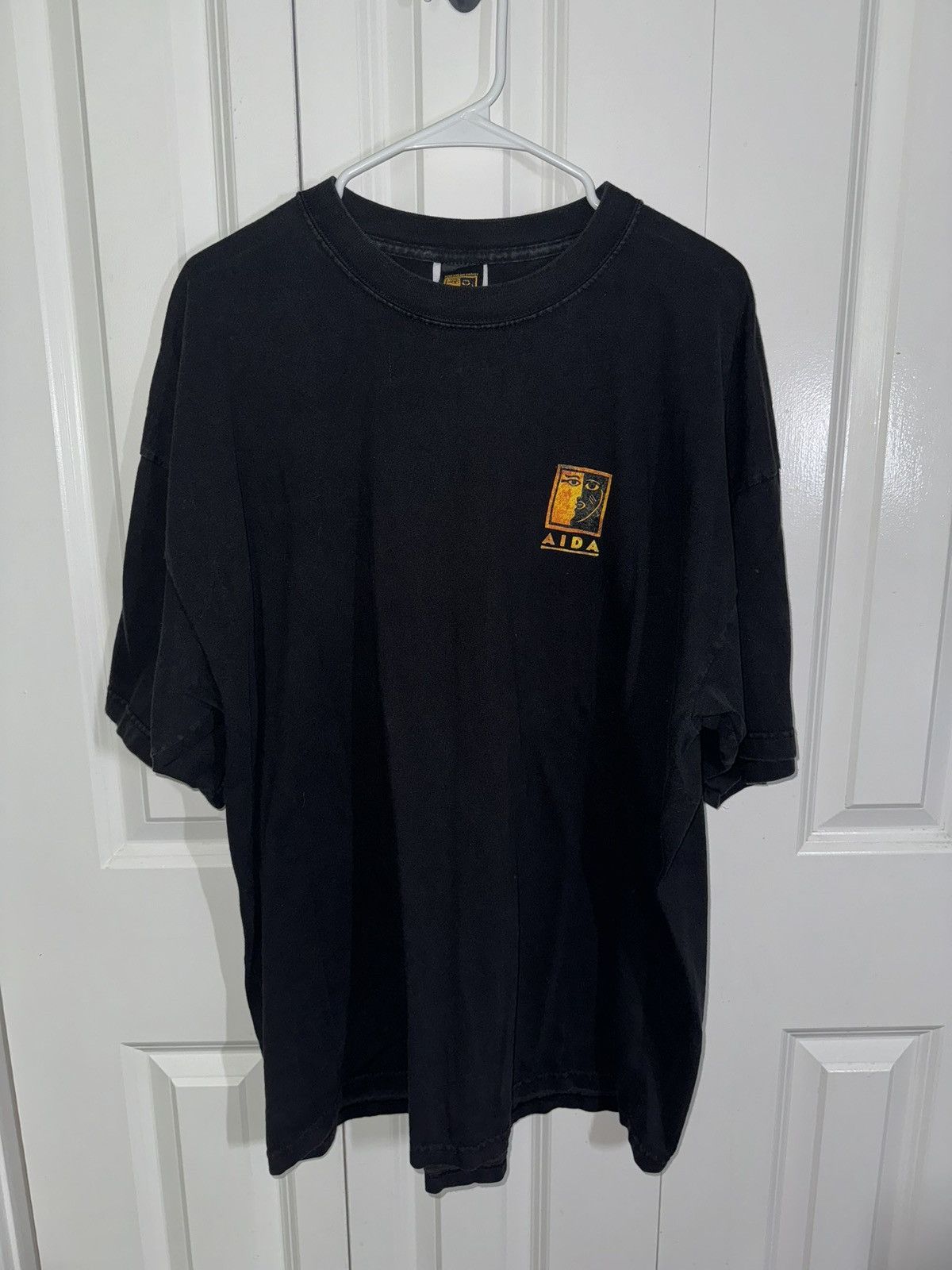 Band Tees × Vintage Vintage Elton John x Tim Rice's Aida Graphic Band Tee 2XL Size US XXL / EU 58 / 5 - 1 Thumbnail