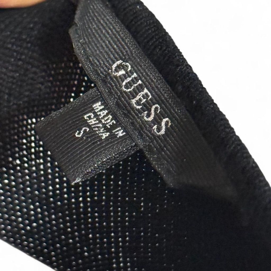 Guess Goth glam sexy Guess black long sleeve bodycon dress Size S / US 4 / IT 40 - 5 Thumbnail