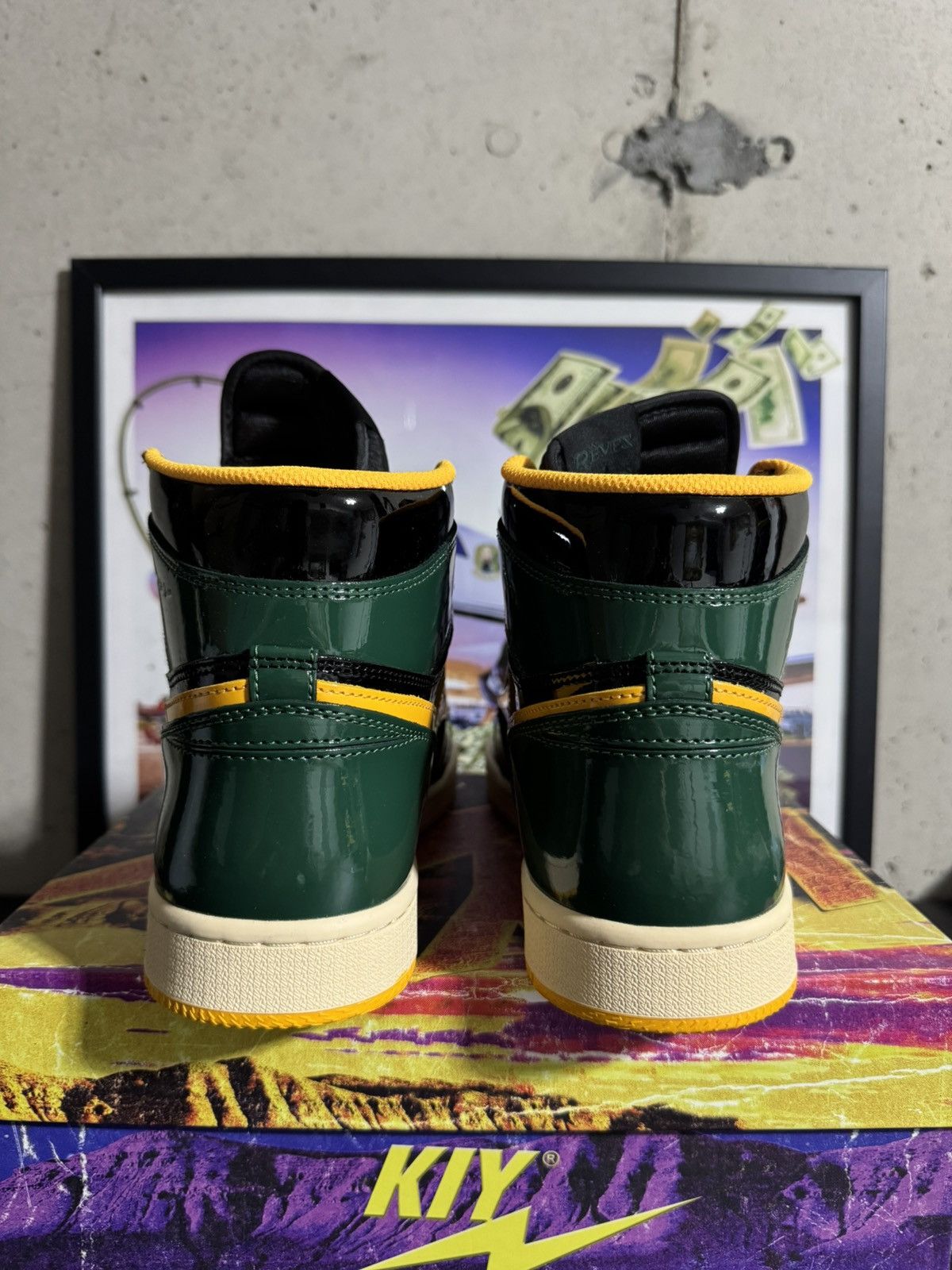Other Air KIY Reves Sport ‘85 High - Forest Green Size US 11.5 / EU 44-45 - 3 Thumbnail