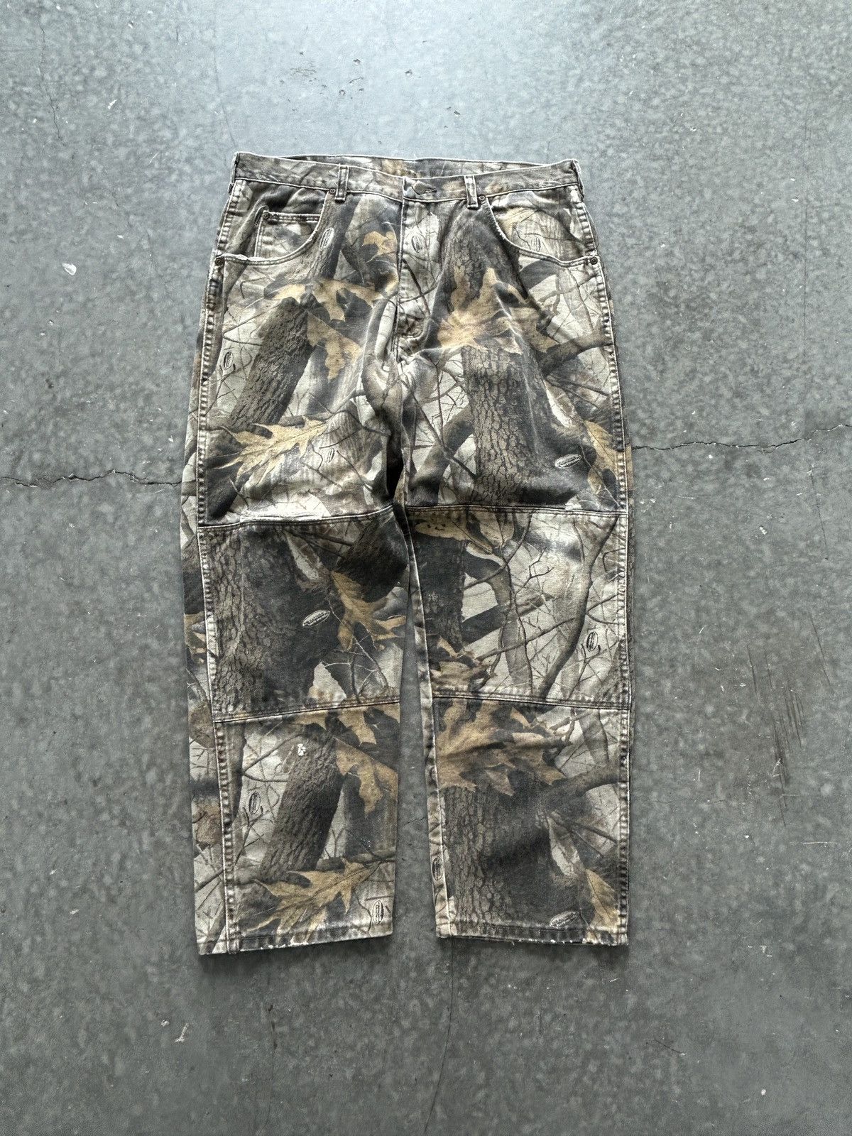 Wrangler Vintage 90s Wrangler Realtree Double Knee Jeans 38x30 Size US 38 / EU 54 - 1 Thumbnail
