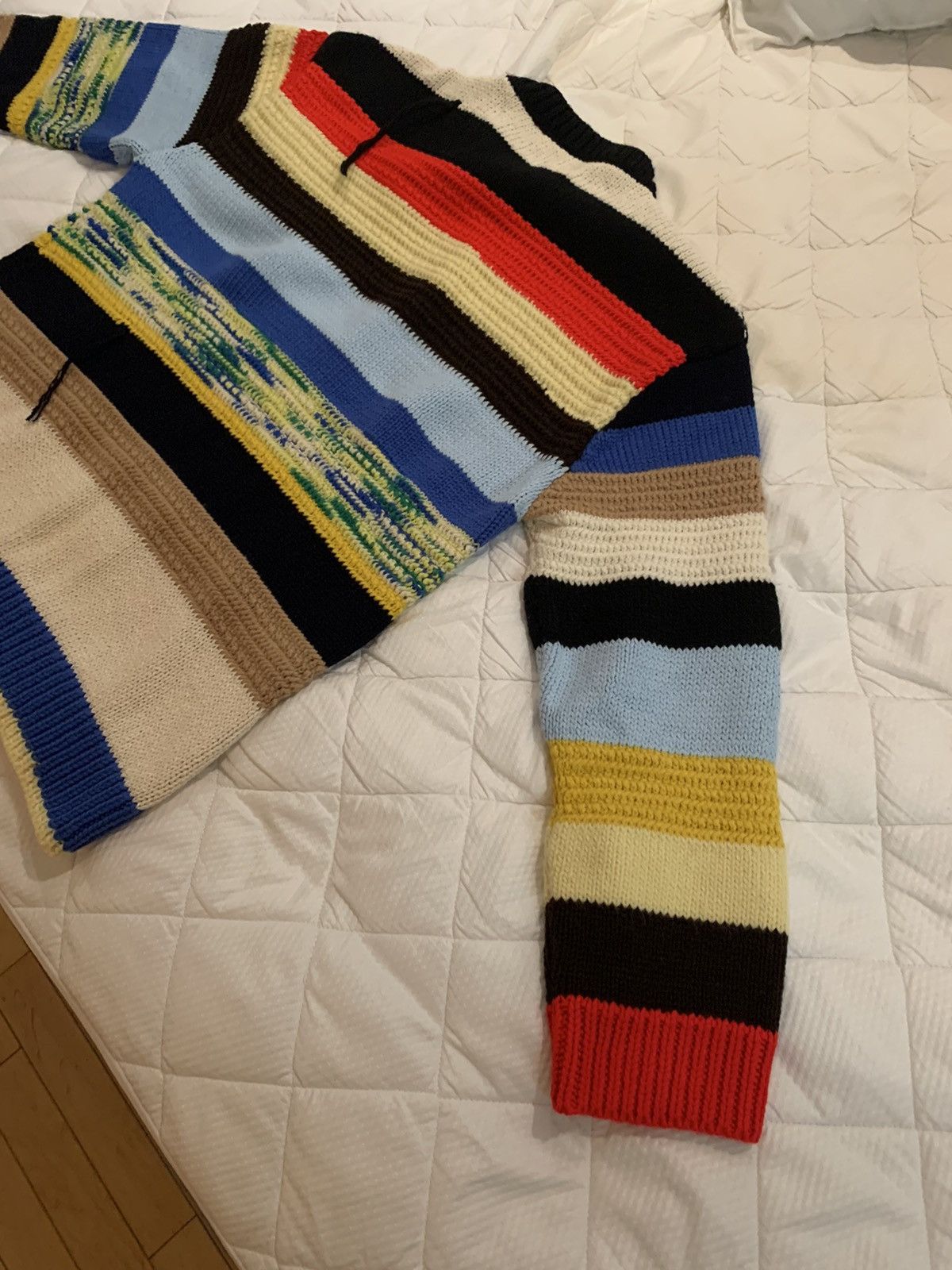 Calvin Klein 205W39NYC CK205W39NYC multi stripe knit Size US S / EU 44-46 / 1 - 13 Thumbnail