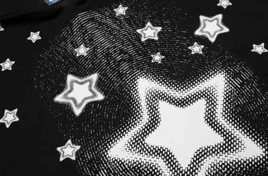 Japanese Brand 30 Unisex Star Print Hooded Hoodie Size US S / EU 44-46 / 1 - 7 Thumbnail