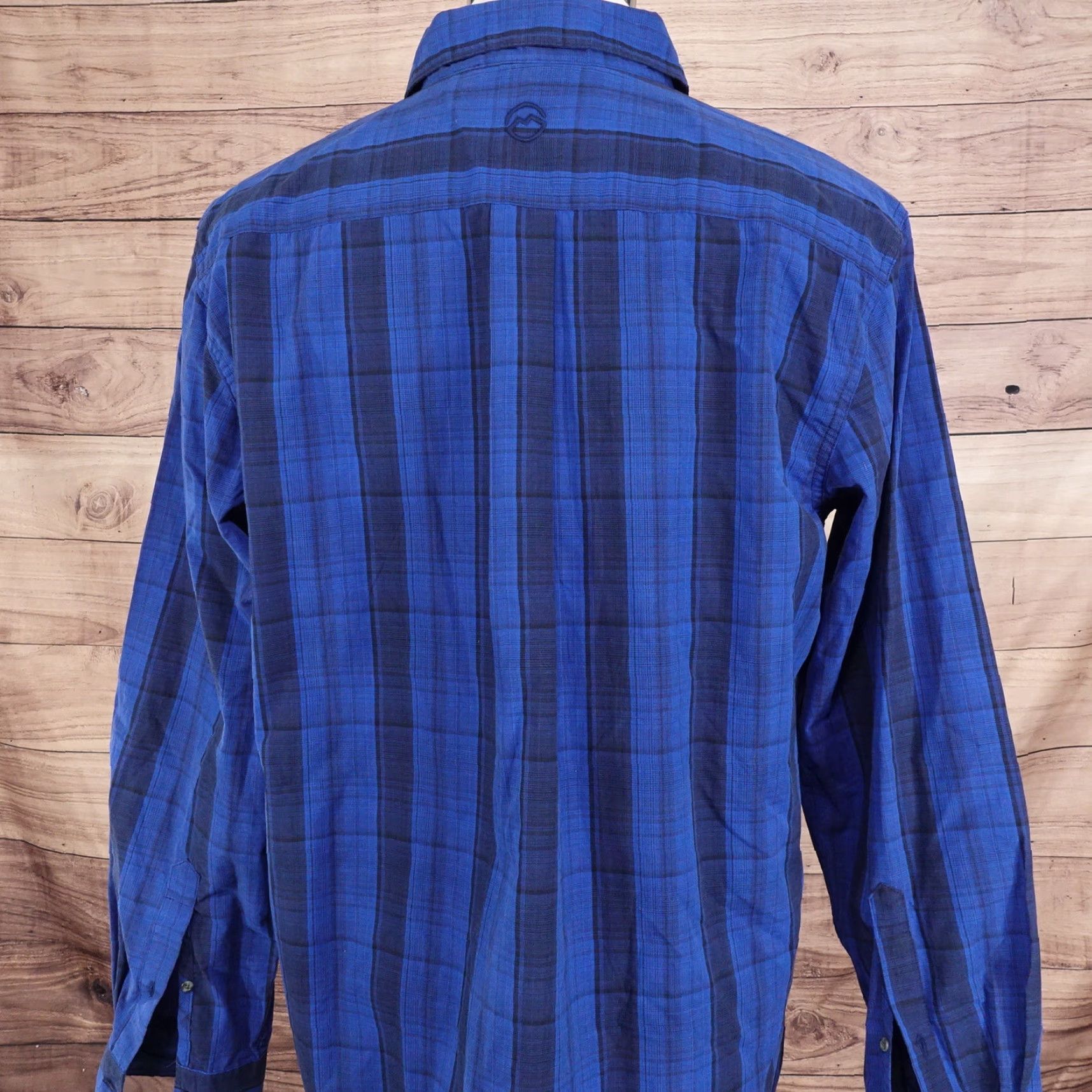 Vintage MAGELLAN CLASSIC FIT BLUE PLAID BUTTON UP SHIRT MENS L Size US L / EU 52-54 / 3 - 4 Thumbnail
