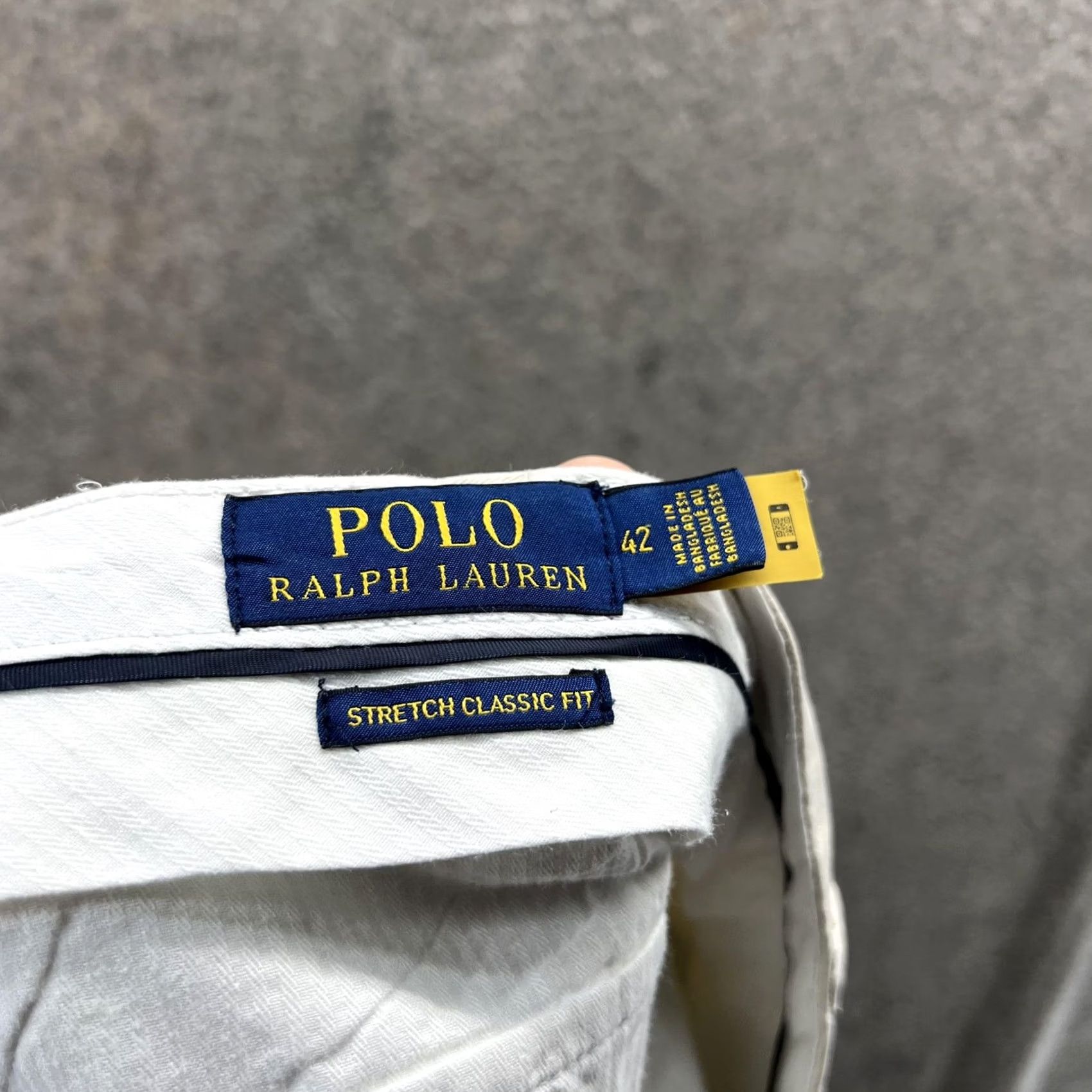 Polo Ralph Lauren Polo Ralph Lauren Shorts Mens 42 Beige Stretch Classic Fit Chino Casual 9 Inseam Size US XL / EU 56 / 4 - 4 Thumbnail