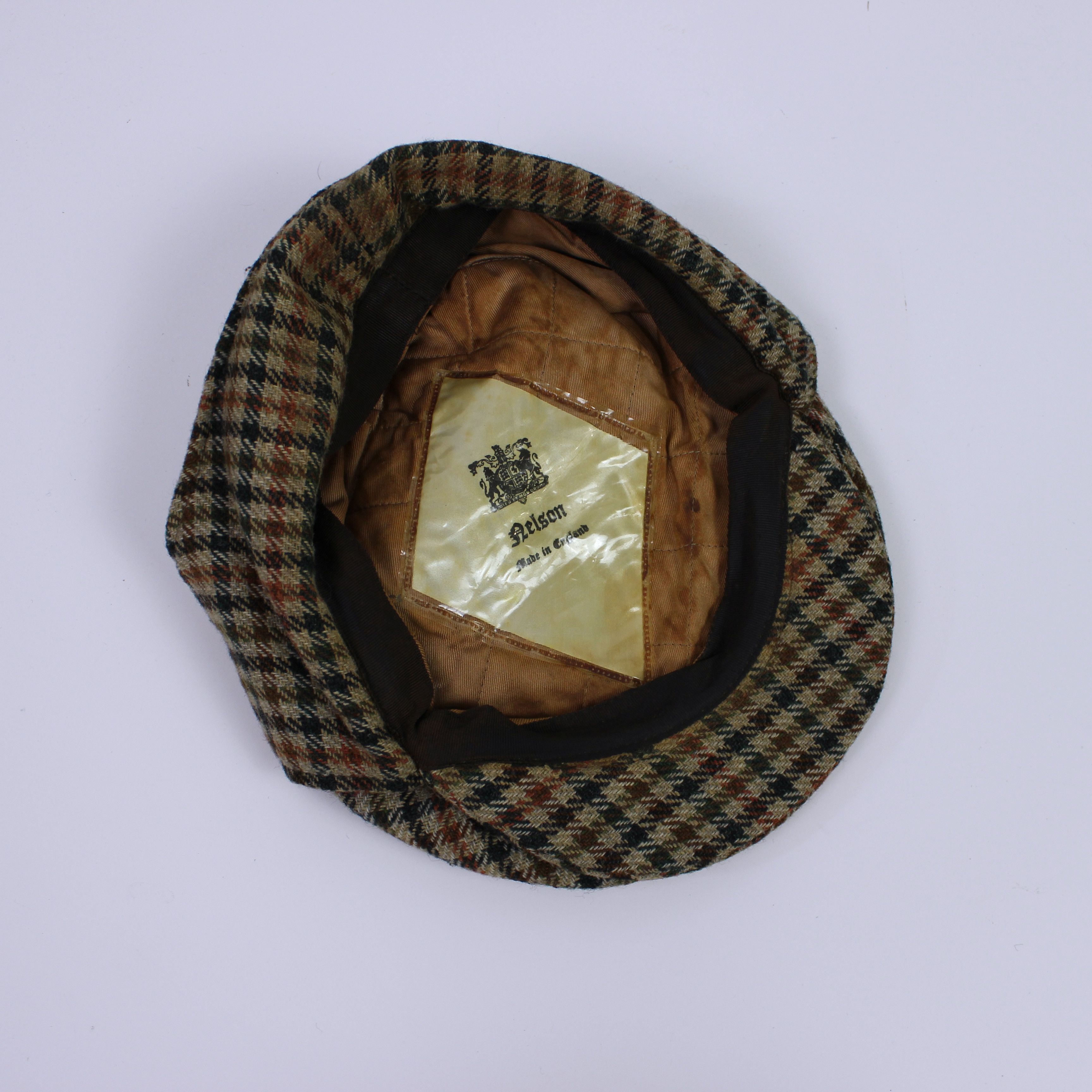 The Flat Head Nelson wool Flat Cap Hat Newsboy England Size ONE SIZE - 7 Thumbnail