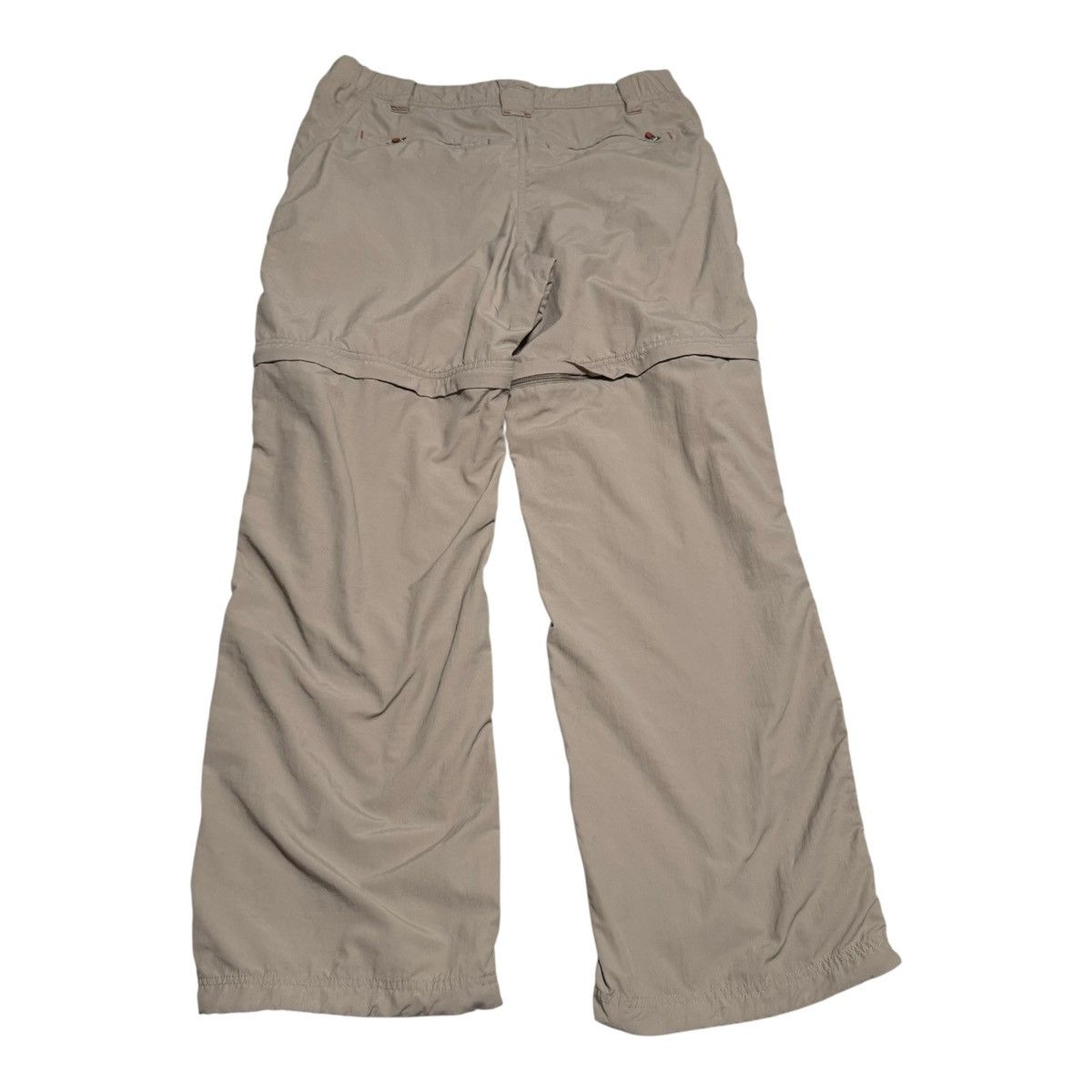 L.L. Bean L.L. Bean 100% Nylon Tan/Khaki Convertible Pants 33x28.5 Size 33" - 2 Thumbnail