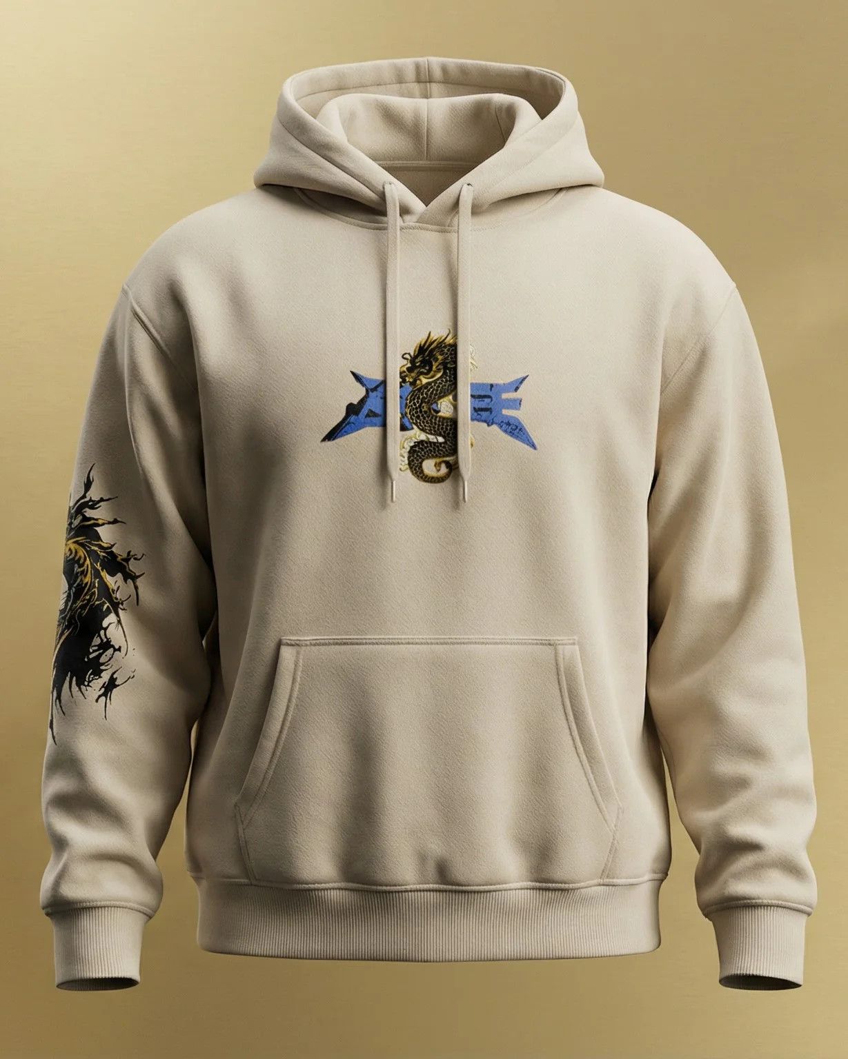 Other Badbee Clan Leader Beige Hoodie | Streetwear Size US M / EU 48-50 / 2 - 1 Thumbnail