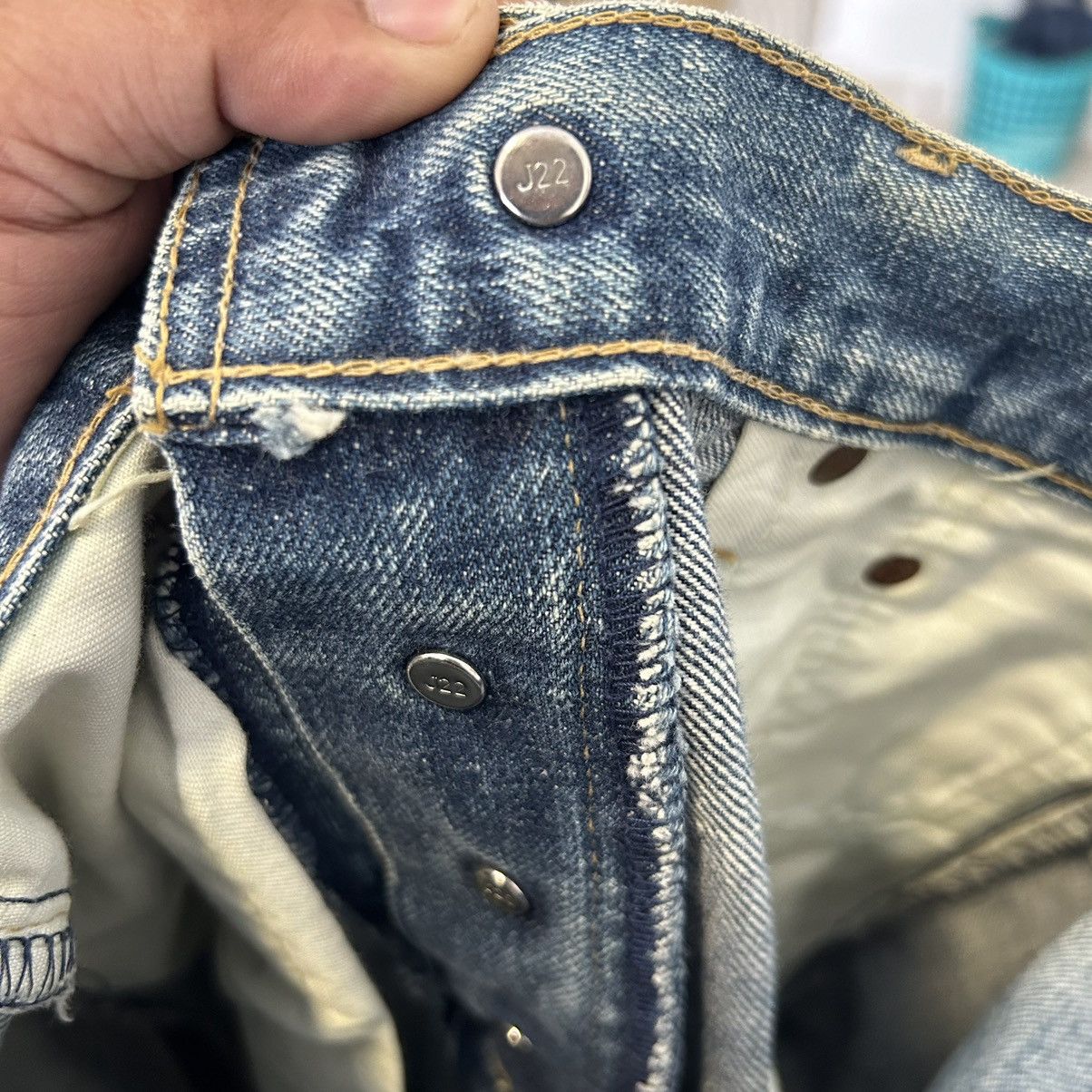 Levi's Vintage 503BXX 90s Selvedge Denim Size US 28 / EU 44 - 18 Thumbnail