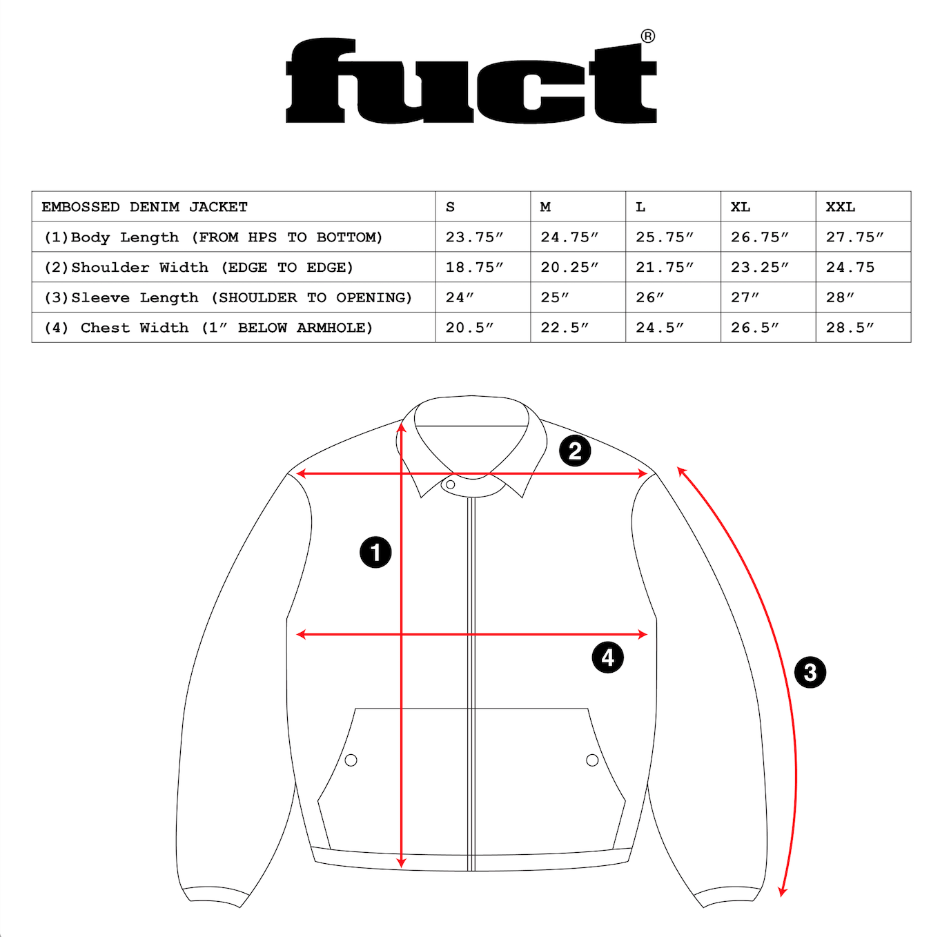 FUCT Academy Denim Jacket Size US XXL / EU 58 / 5 - 3 Thumbnail