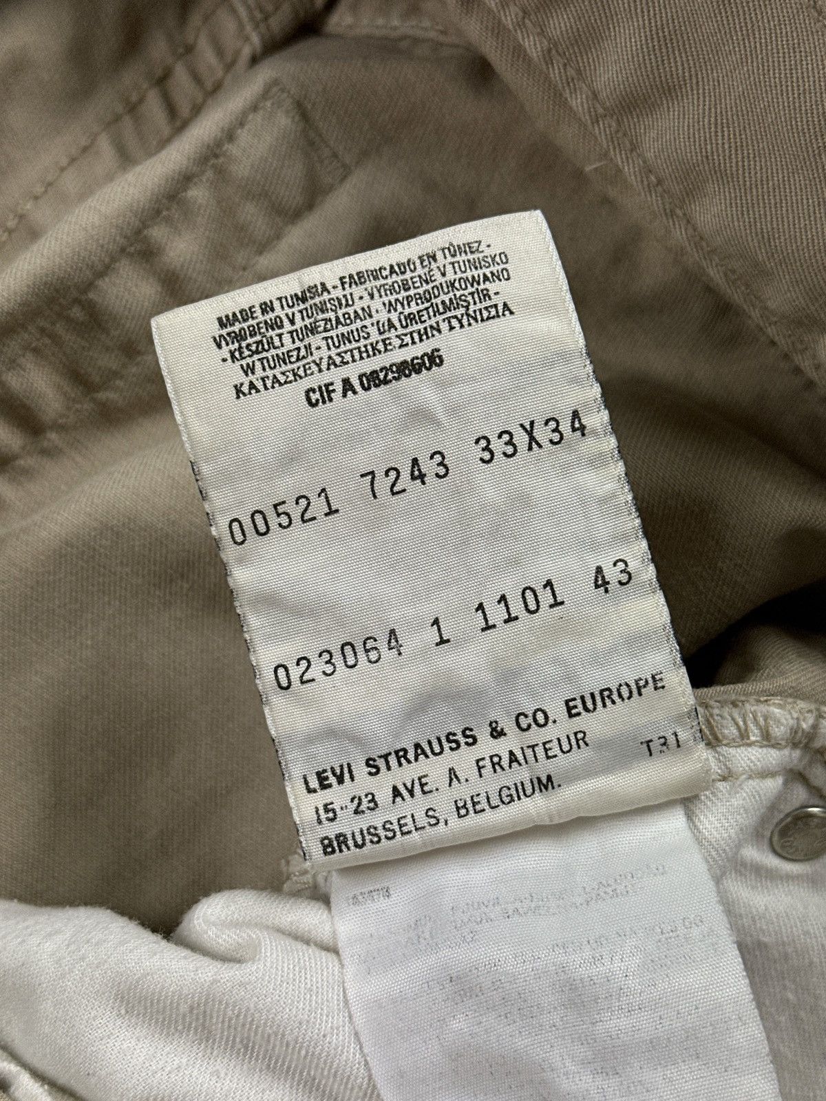Levi's Vintage 00’s Levis 521 Lightweight Pants Men’s Size W33 L34 Size US 33 - 11 Thumbnail