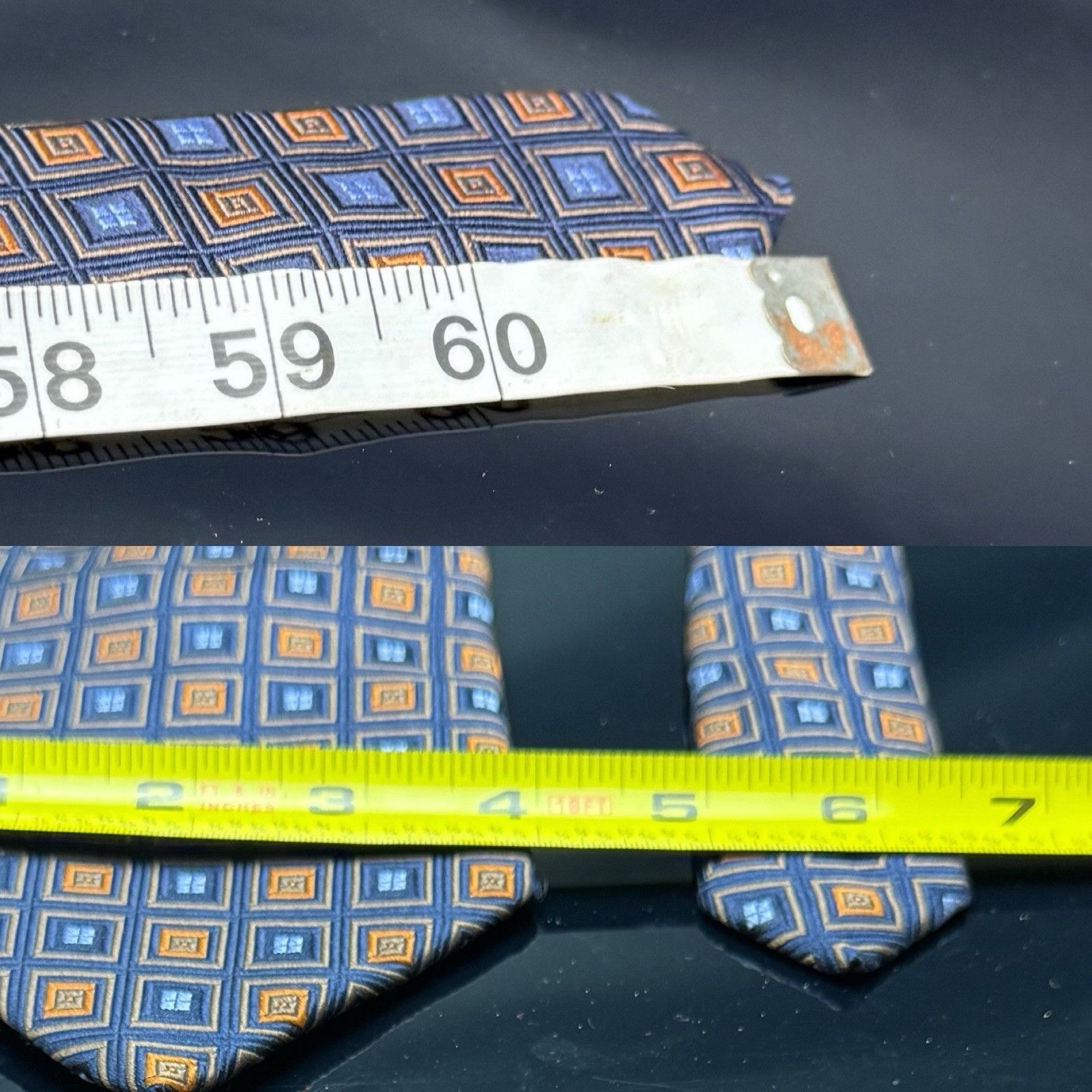 Robert Talbott Robert Talbott Best of Class XL 62" Tie Flower Geometric Wid Size ONE SIZE - 3 Thumbnail