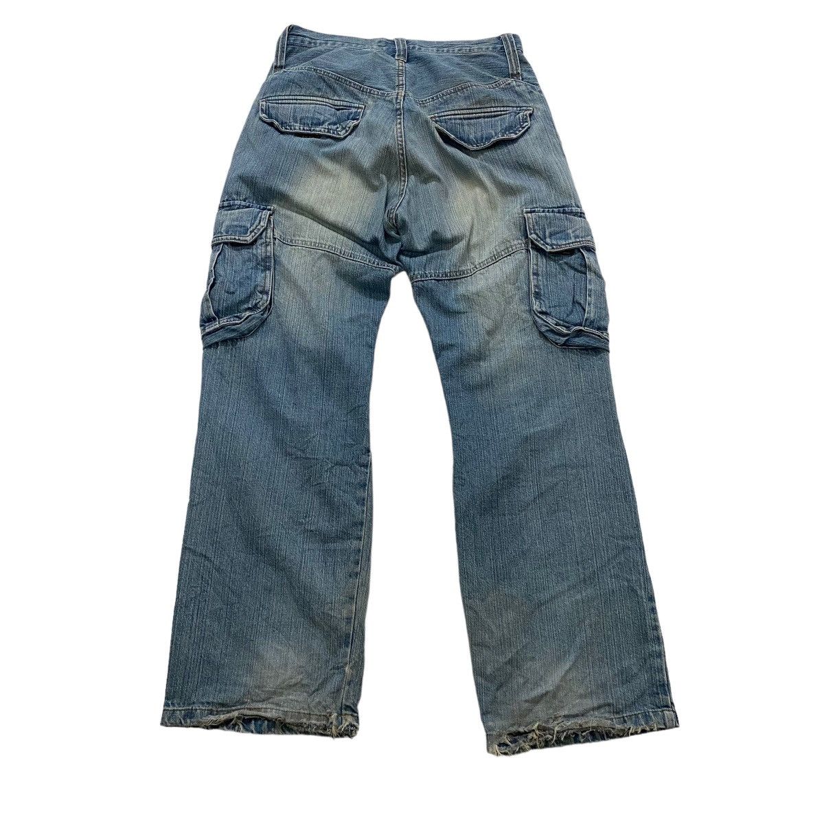 Vintage ☀️Hawaiian longboard wear Piko loose cargo jeans Size US 30 / EU 46 - 2 Thumbnail