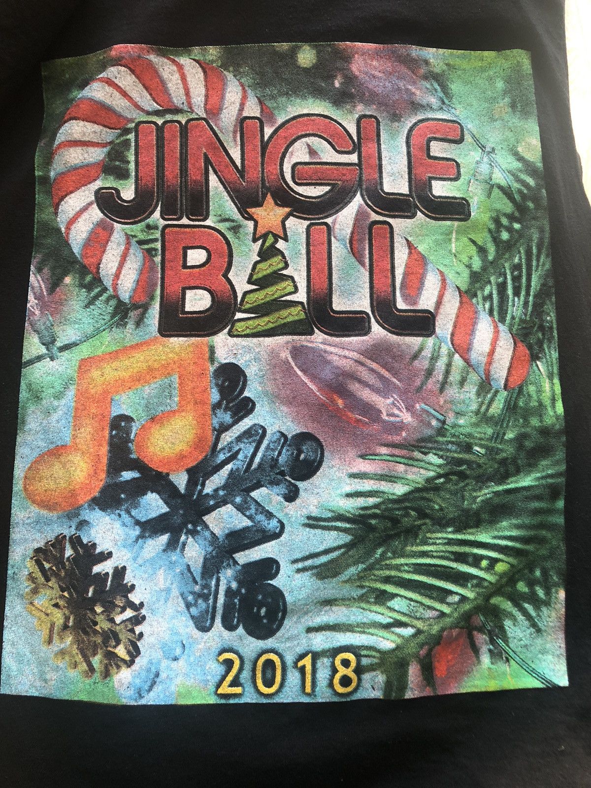 Other × Vintage RARE 2018 JINGLE BELL CHRISTMAS CONCERT TEE SHIRT Size US S / EU 44-46 / 1 - 4 Thumbnail