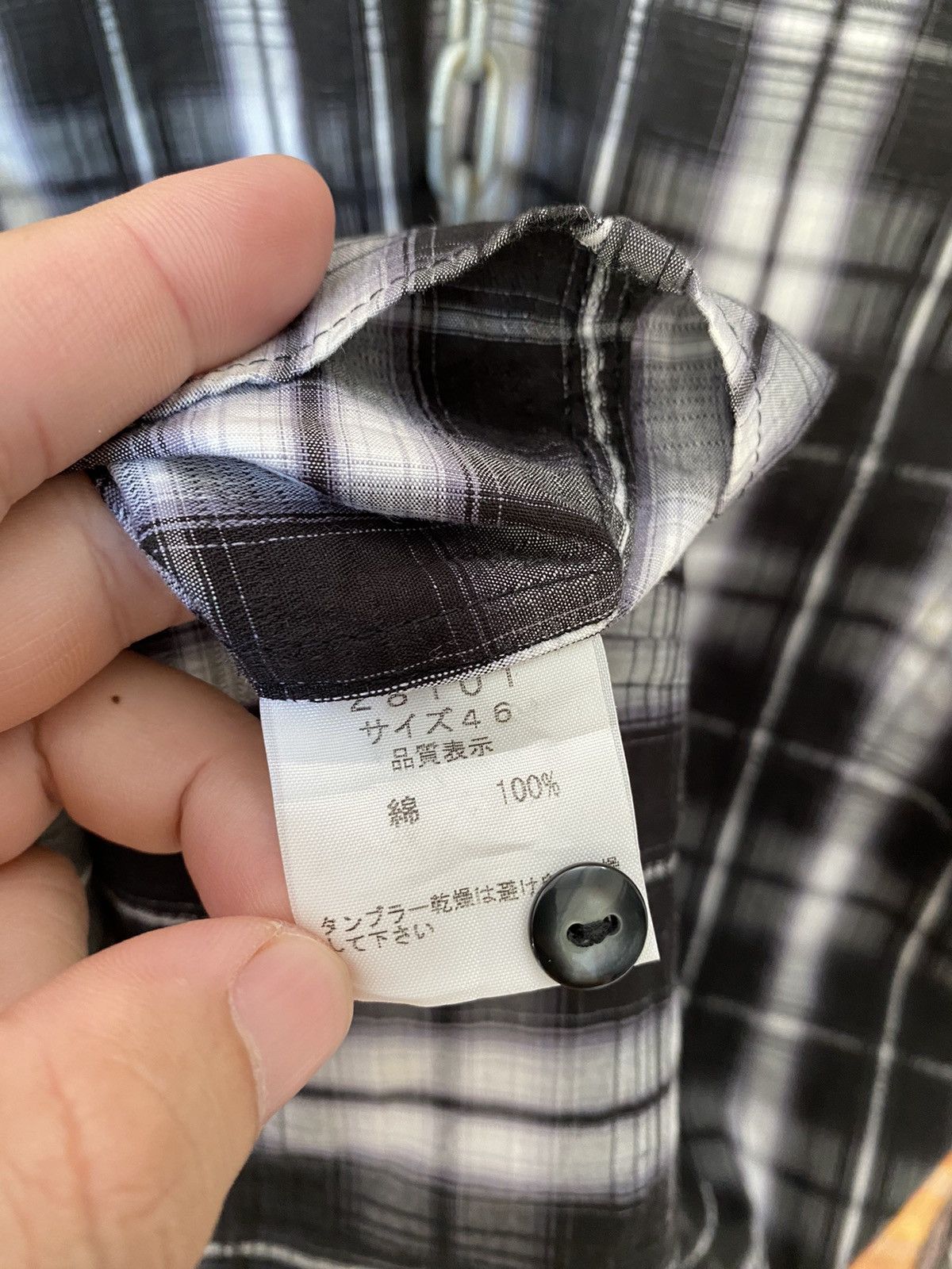 Japanese Brand × Obelisk × Shellac Shellac Japan Shadow gradian button up Size US M / EU 48-50 / 2 - 12 Thumbnail