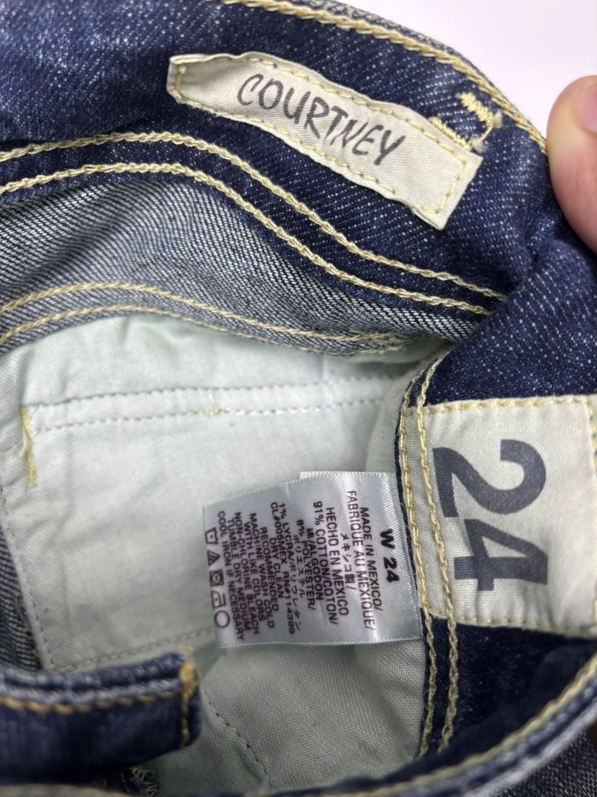 Ben Taverniti Unravel Project × Jimmy Taverniti × Taverniti Taverniti So Jeans Flared Jeans Bootcut Denim Jeans Size 27" / US 4 / IT 40 - 11 Thumbnail