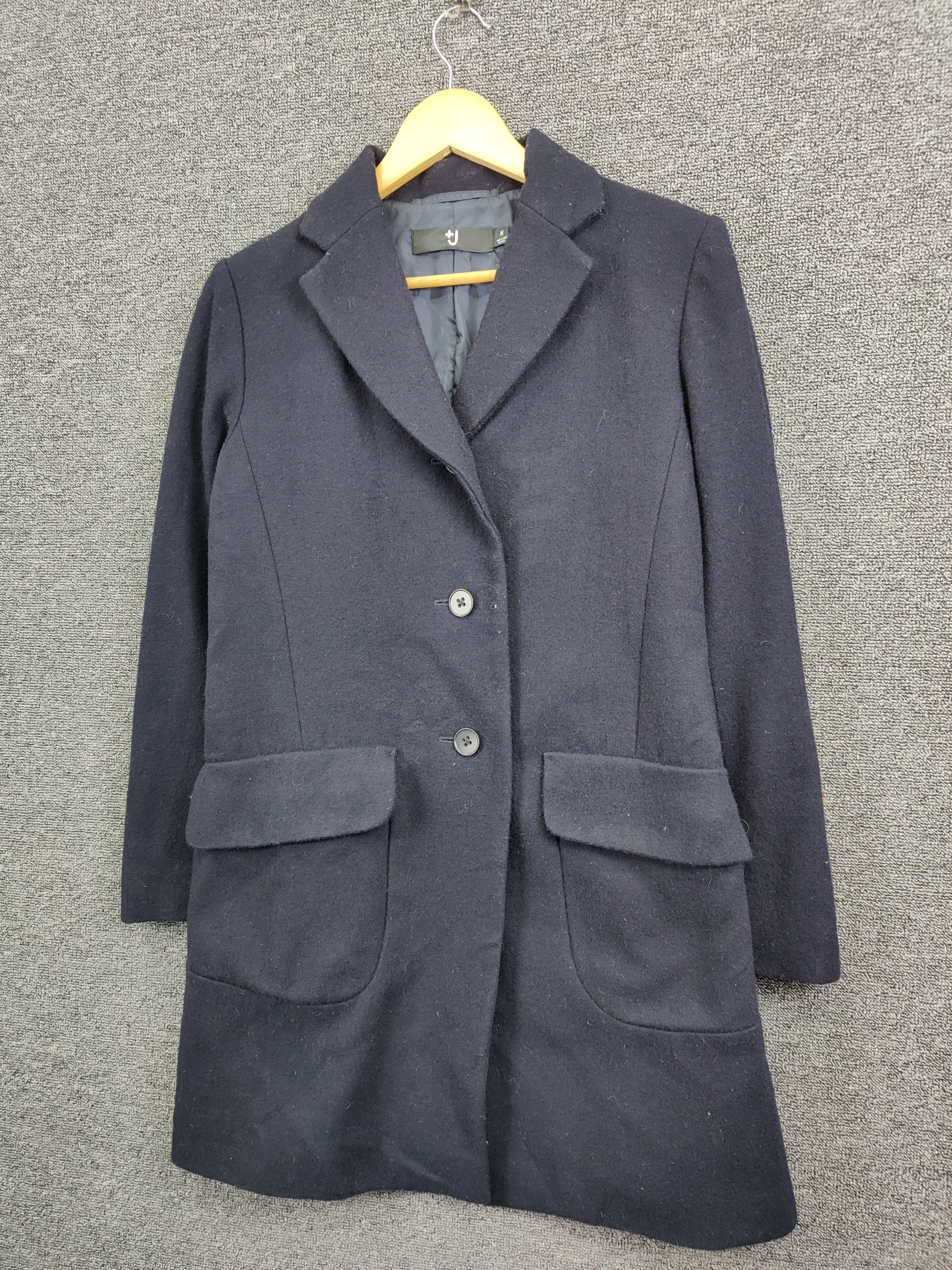 Jil Sander × Uniqlo Uniqlo x Jil Sander Wool Single Breasted Coat Size US M / EU 48-50 / 2 - 2 Thumbnail