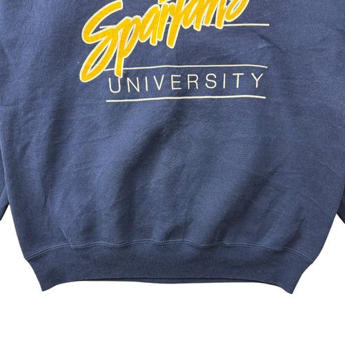 Vintage San Jose State Spartans Crewneck Navy Blue