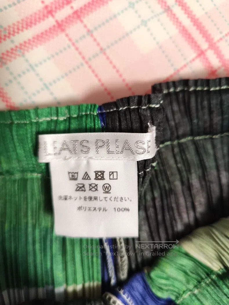 Issey Miyake Issey Miyake Color-block Slim-fit Pants Size 25" / US 0 / IT 36 - 2 Thumbnail