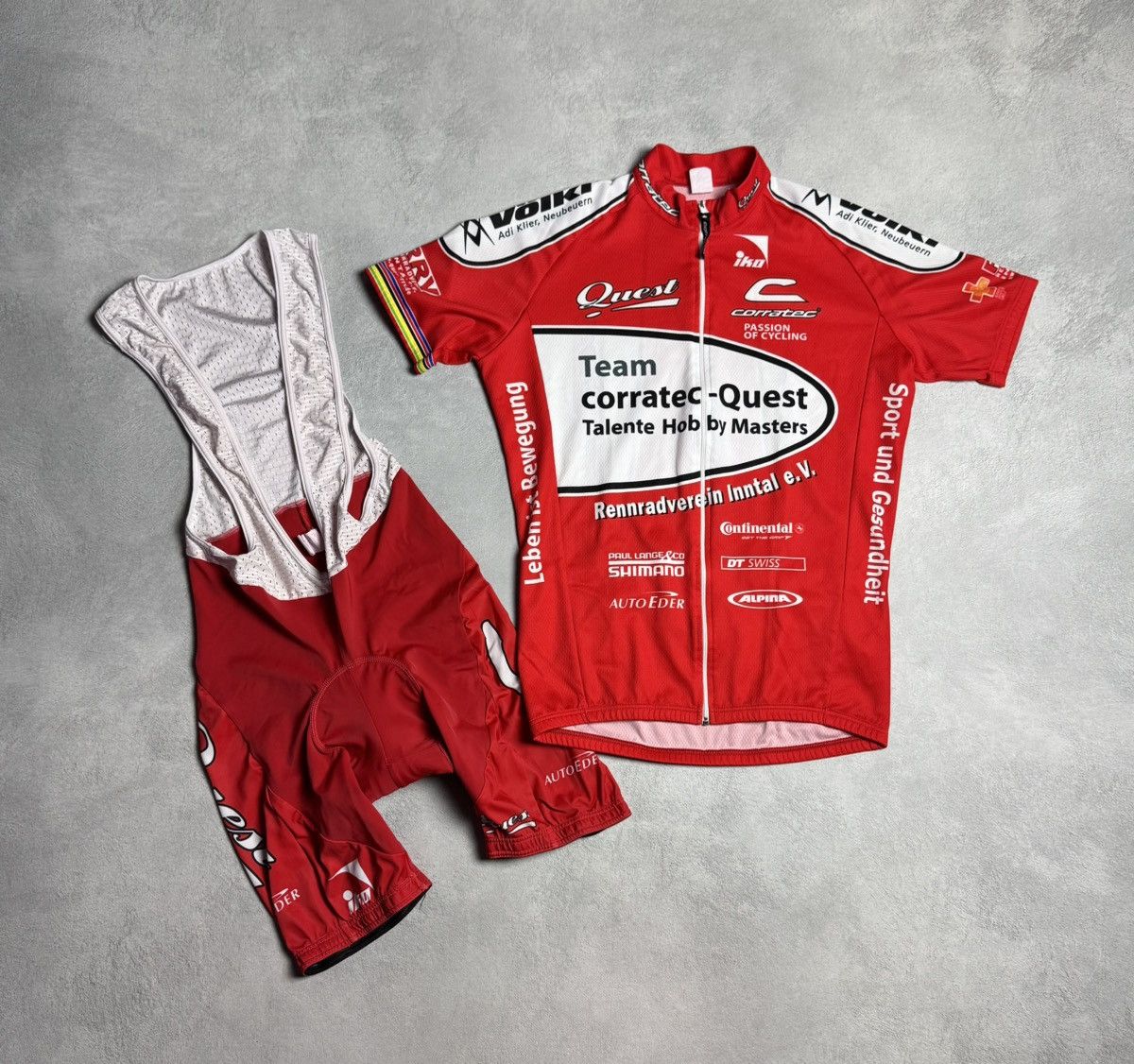 Other Corratec-Quest Cycling Jersey Bike Shirt Jersey+Shorts Size US L / EU 52-54 / 3 - 1 Thumbnail