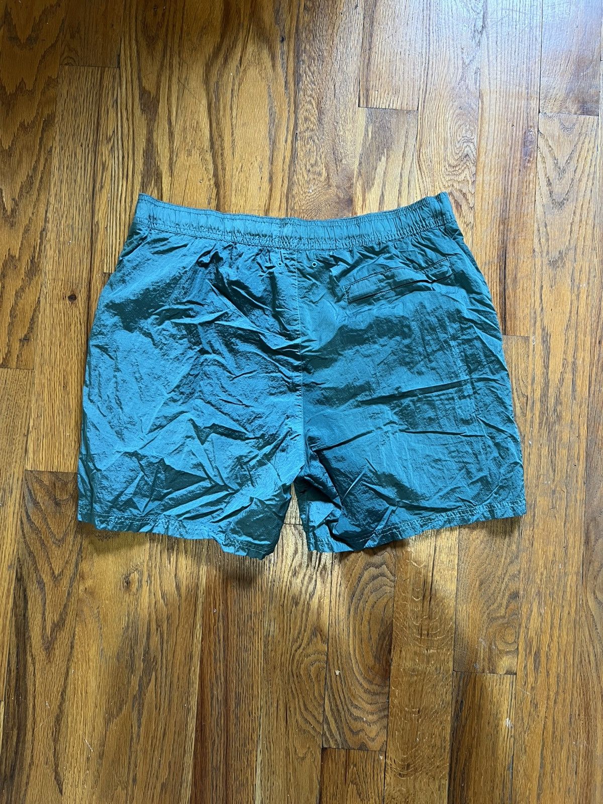 Stone Island Turquoise Metal Nylon Stone Island Swimshort Size US 36 / EU 52 - 2 Thumbnail