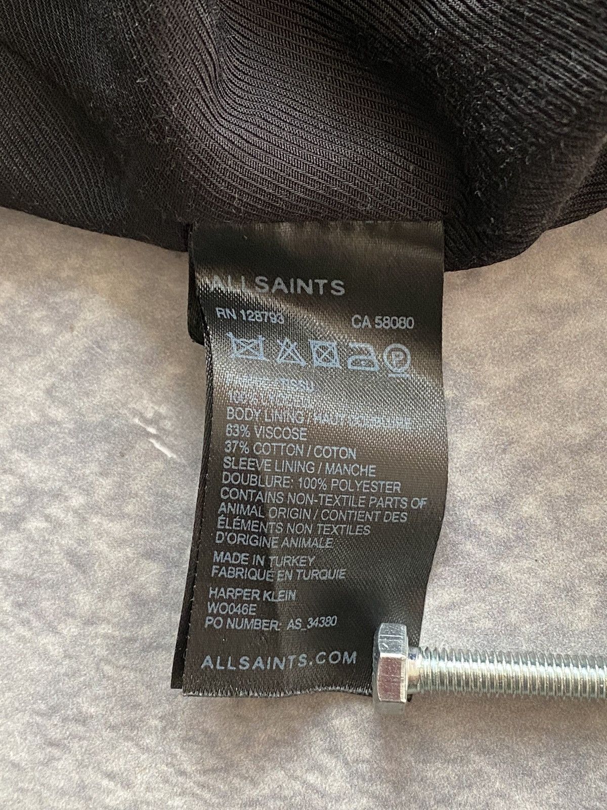 Allsaints Allsaints Japan Style Oversize Mantle kimono Jacket Size US S / EU 44-46 / 1 - 13 Thumbnail