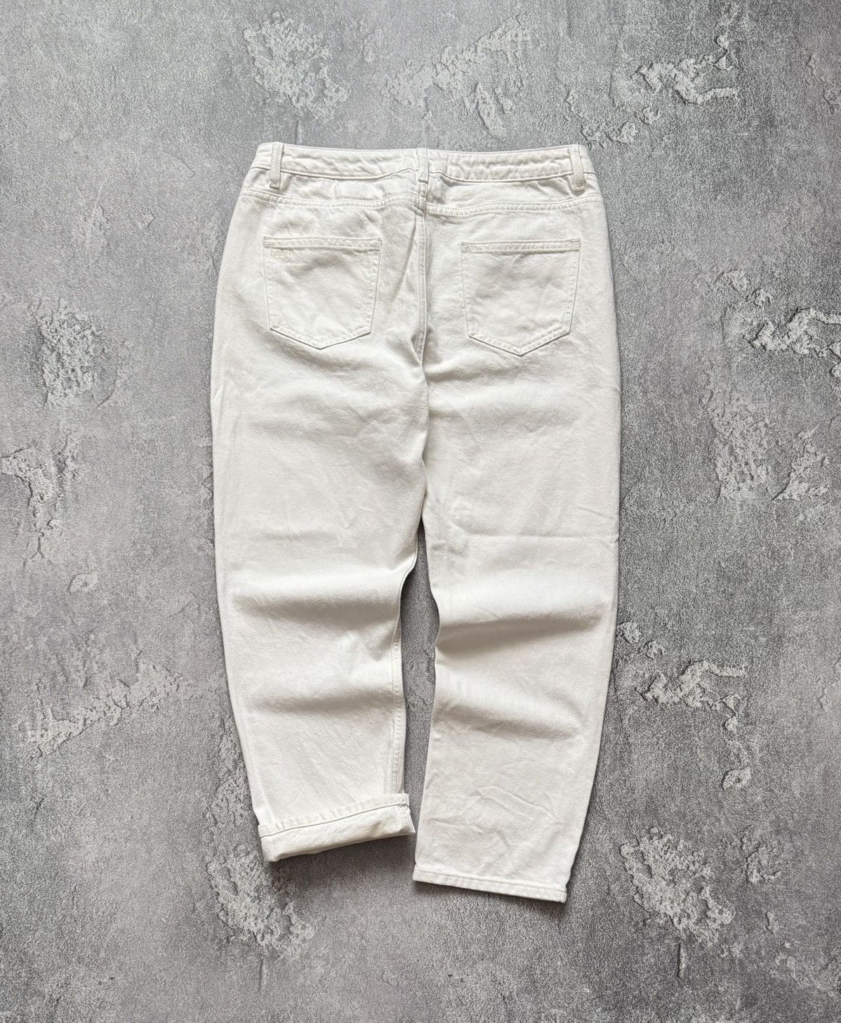 ba&sh BA&SH 3 Wmns white Jean pant trouser chino Size 26" / US 2 / IT 38 - 9 Thumbnail