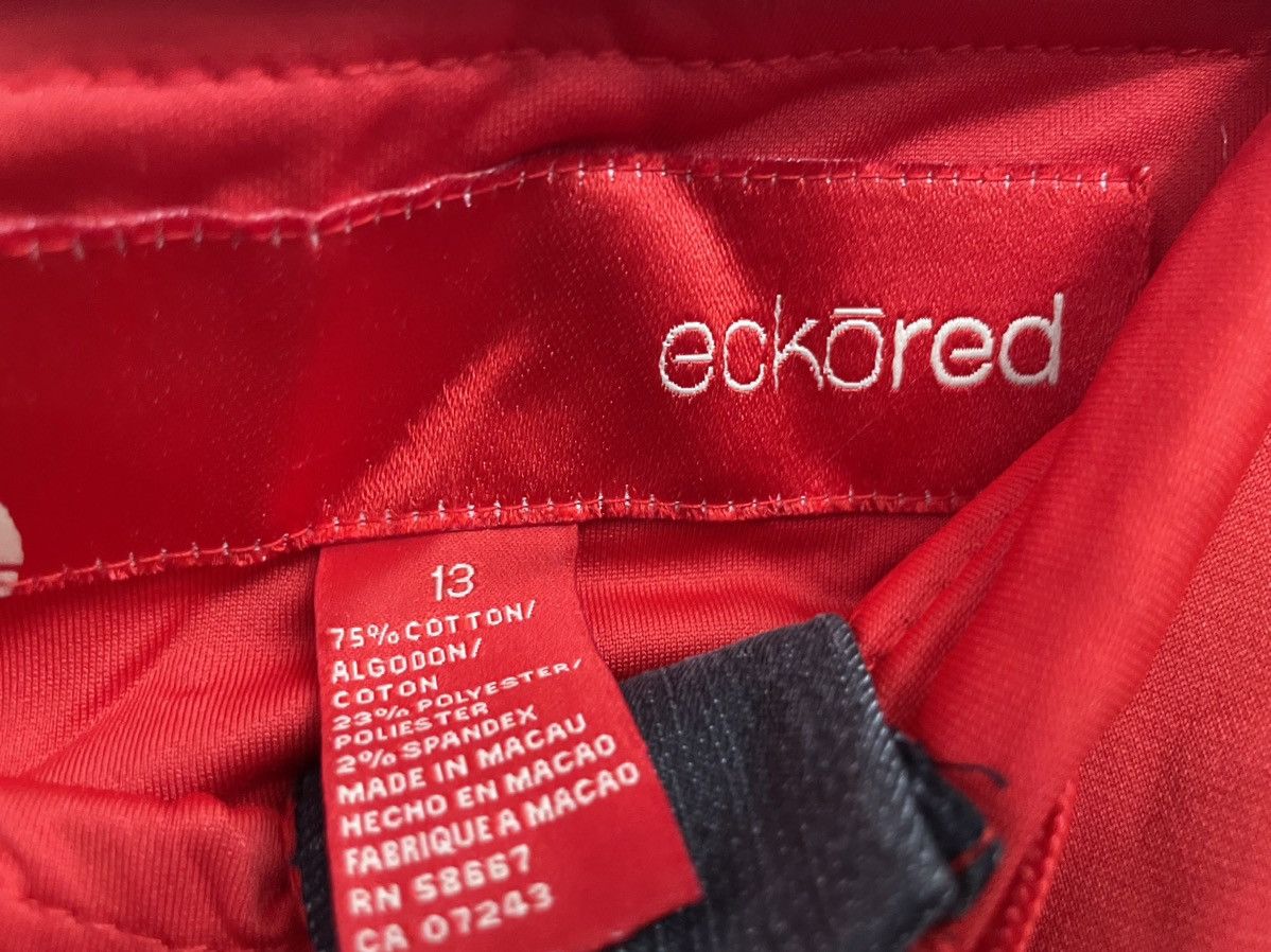 Ecko Unltd. Echo Red Sz13 Jeans Satin Drawstring Waistband, Slits Back Size 36" / US 14 / IT 50 - 3 Thumbnail