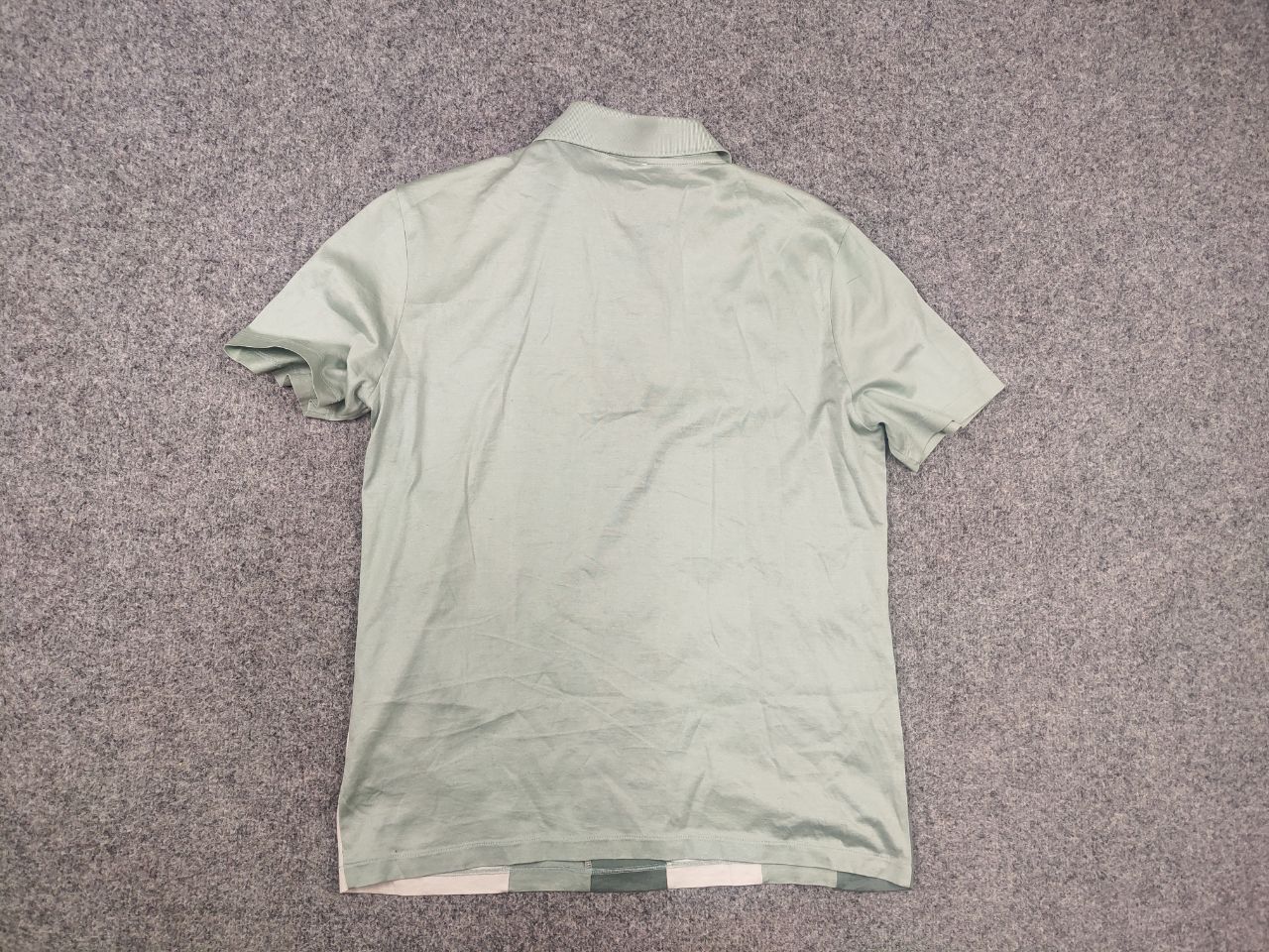 Reiss Reiss Owen Stripe Detailed Zip Neck Polo shades green Shirt Size US L / EU 52-54 / 3 - 11 Thumbnail