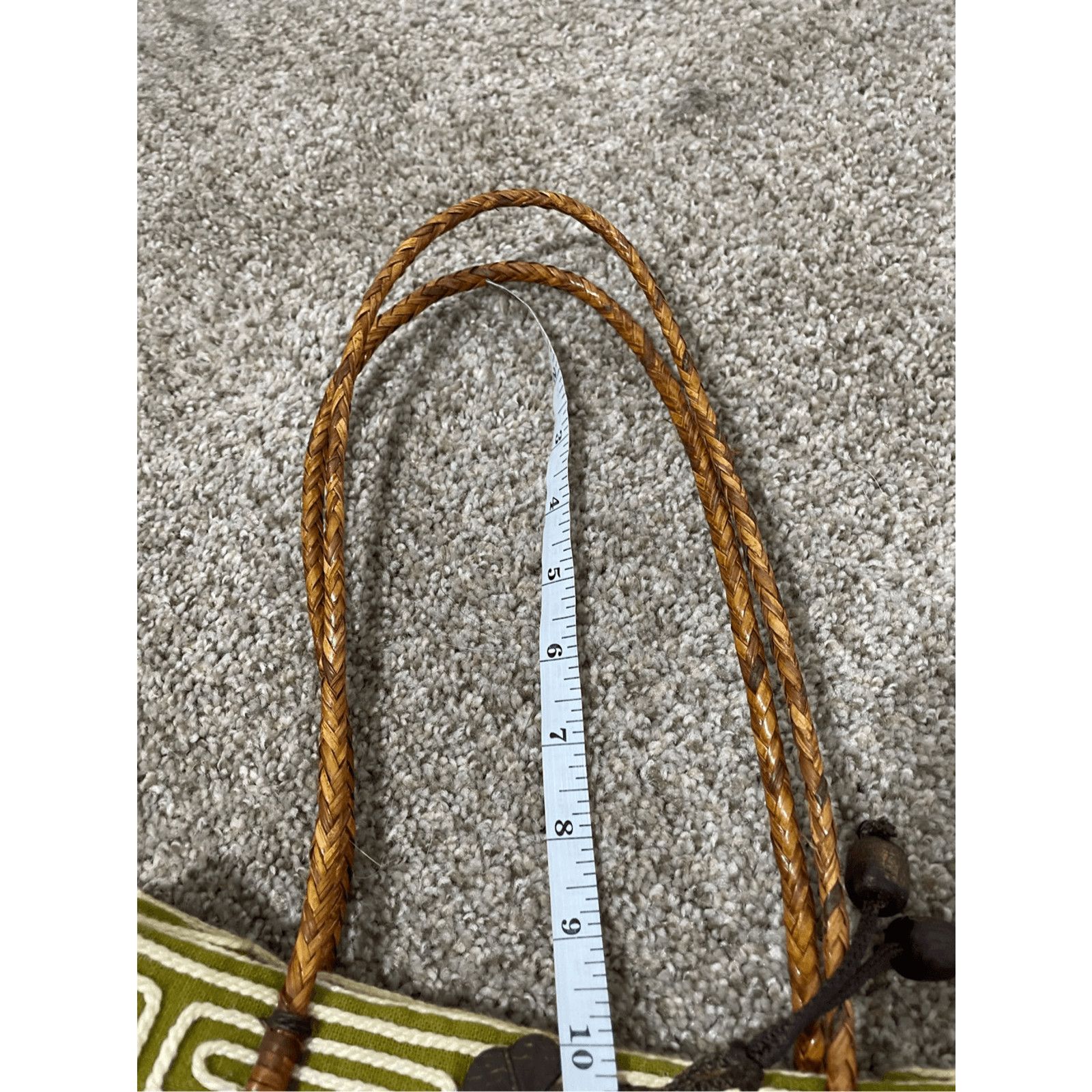 Other Woven Straw Women's Small Floral Earthly Bohemian Tote Size ONE SIZE - 8 Thumbnail