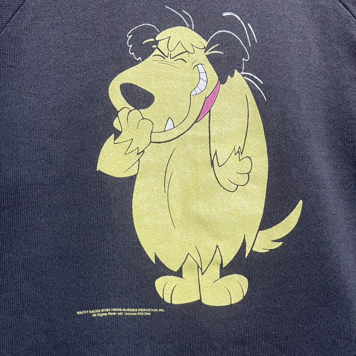 Cartoon Network Vintage 1993 Hanna-Barbera Wacky Races Muttley Sweatshirt Size US S / EU 44-46 / 1 - 4 Thumbnail