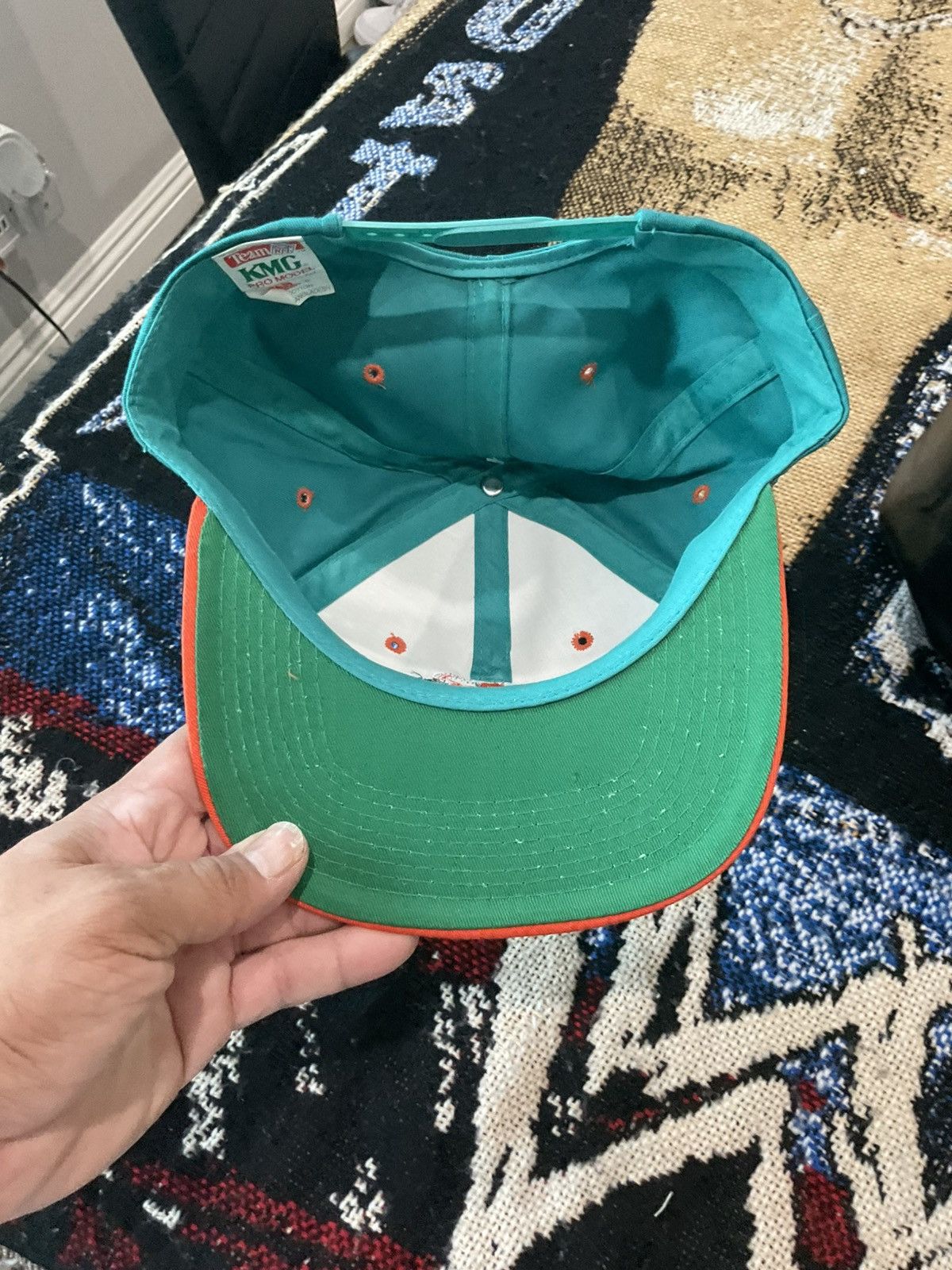NFL Vintage nfl miami dolphins snapback hat nwt Size ONE SIZE - 3 Thumbnail