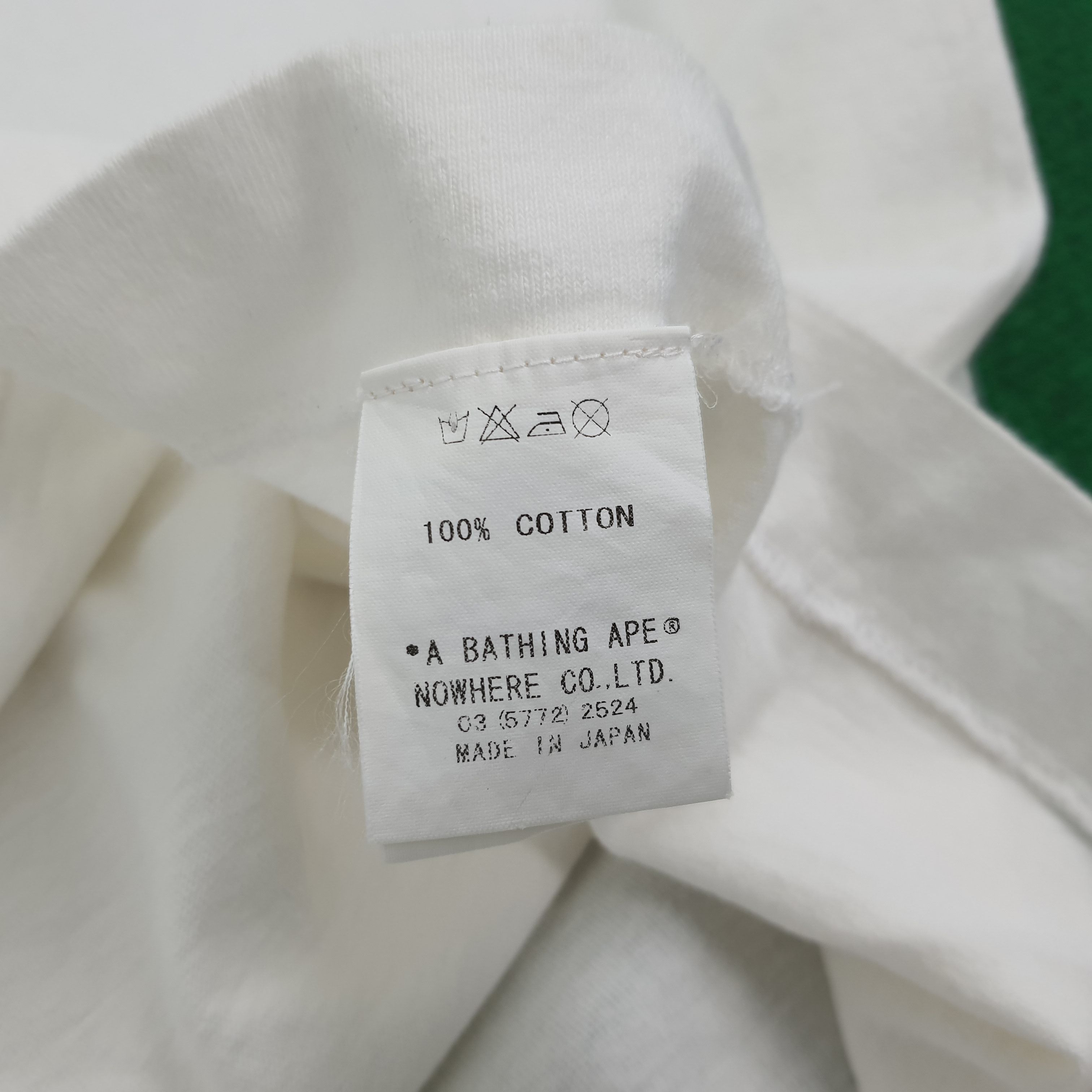 Bape x Kaws Baby Milo Ringer L/S Tee