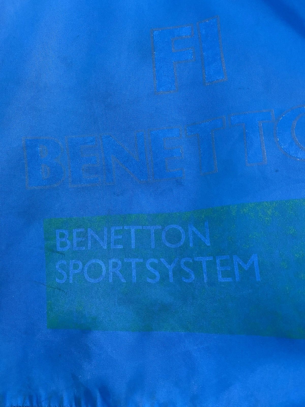 Benetton Rare🔥Vintage 90s Benetton Formula 1 Racing Team Renault Size US L / EU 52-54 / 3 - 13 Thumbnail