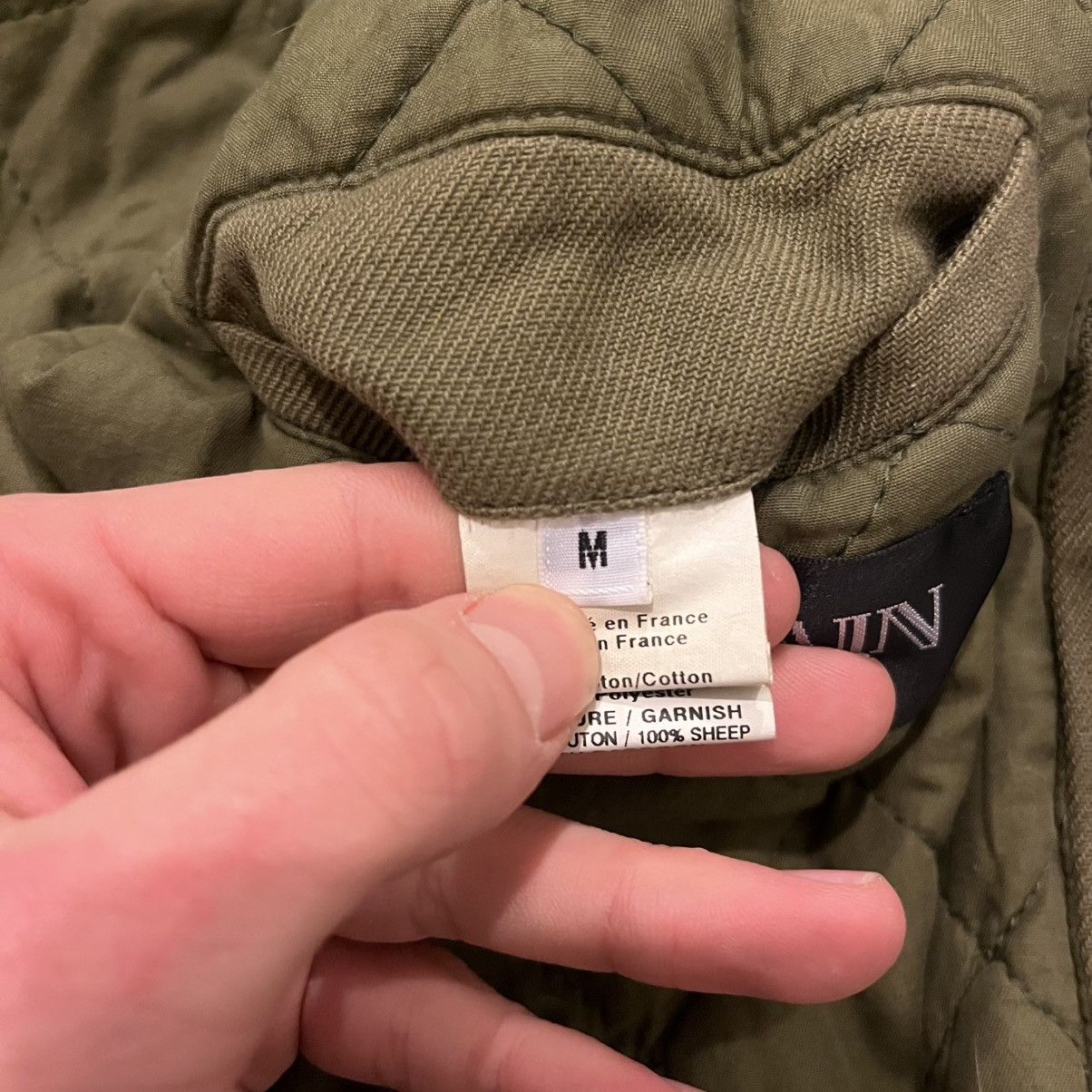 Balmain Balmain FW11 Men Fur-Trimmed Military JKT Size US M / EU 48-50 / 2 - 13 Thumbnail