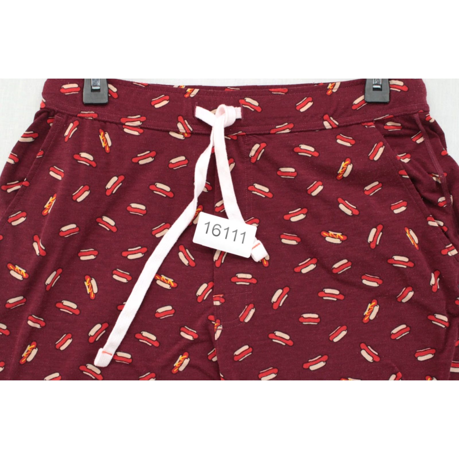 Vintage SAXX Lounge Shorts Men's Medium Red Hot Dogs Viewfinder Sleep Wear Soft Size US 31 - 5 Thumbnail
