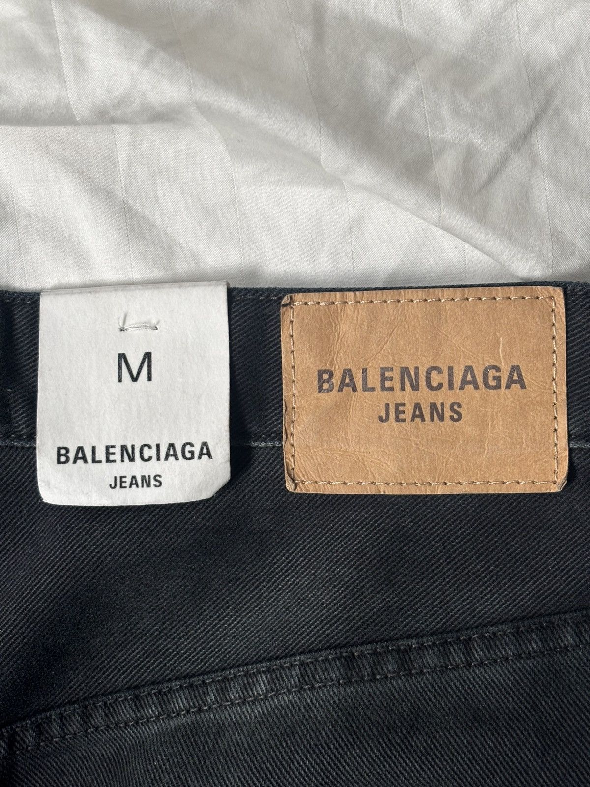 Balenciaga Balenciaga SS24 Baggy Sticker Denim Size US 32 / EU 48 - 4 Thumbnail
