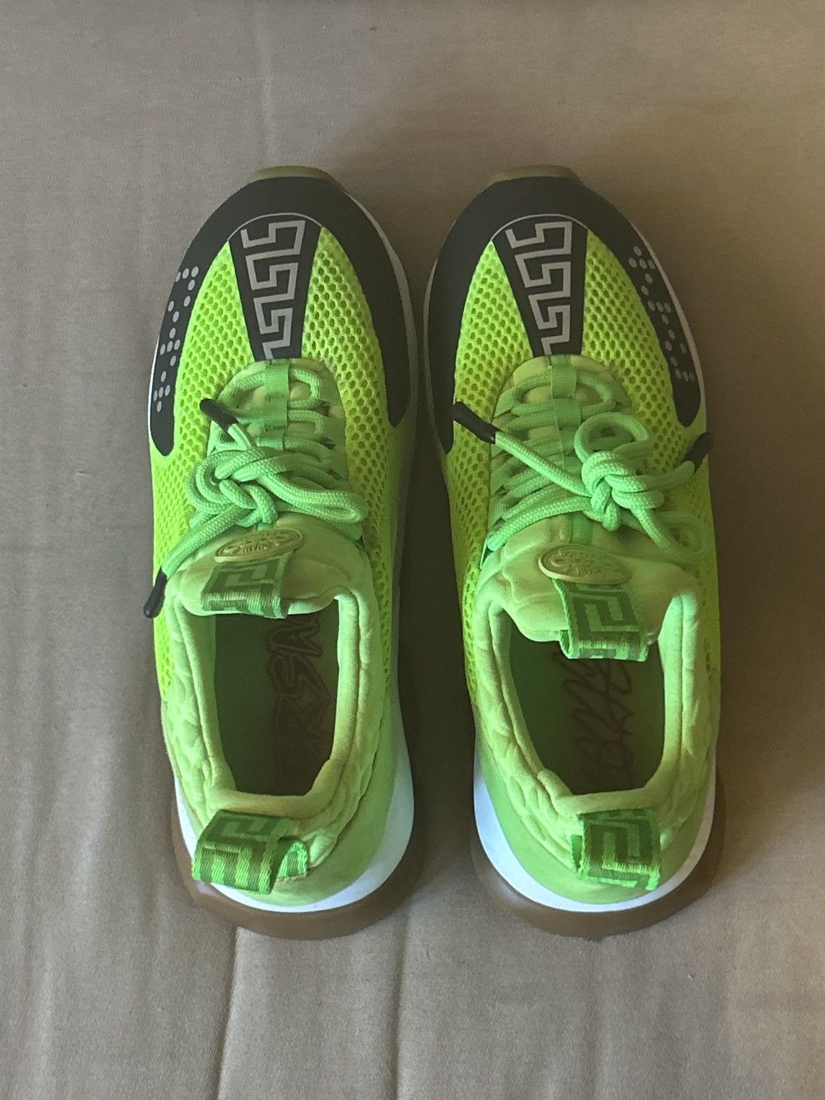Versace Versace Cross Trainer ‘Fluo Green’ Size US 10.5 / EU 43-44 - 6 Thumbnail