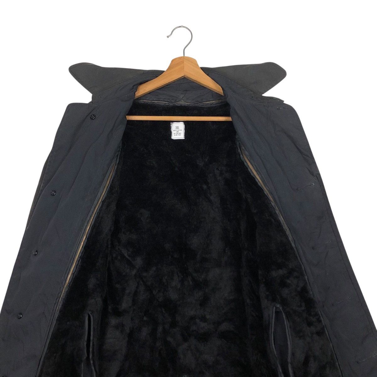 Buzz Rickson's 📌Vintage Long Jacket Blanket Military Wear Rich Black Size US M / EU 48-50 / 2 - 16 Thumbnail