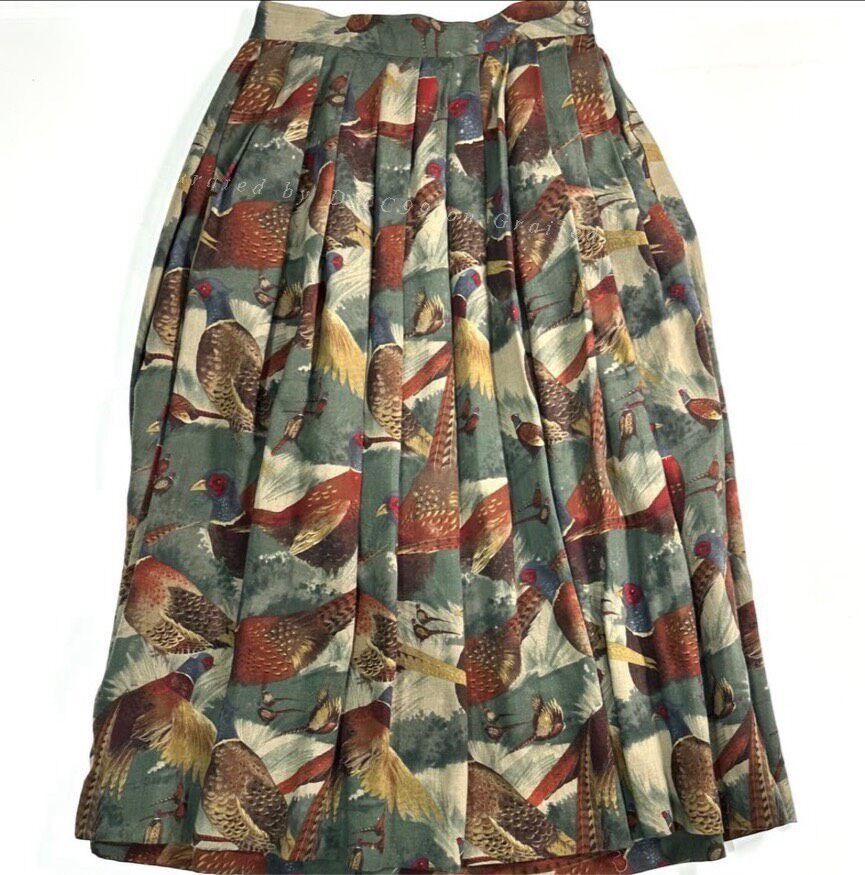 Ralph Lauren Ralph Lauren USA Vintage Wool Skirt Size 30" / US 8 / IT 44 - 1 Thumbnail