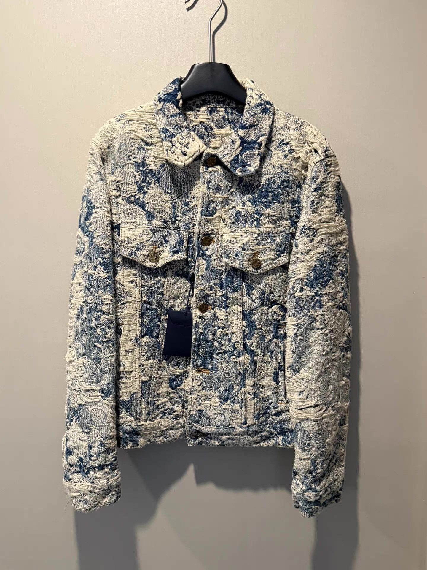 Louis Vuitton Louis Vuitton FW22 botanical floral print denim jacket Ｑ20 Size US S / EU 44-46 / 1 - 1 Thumbnail