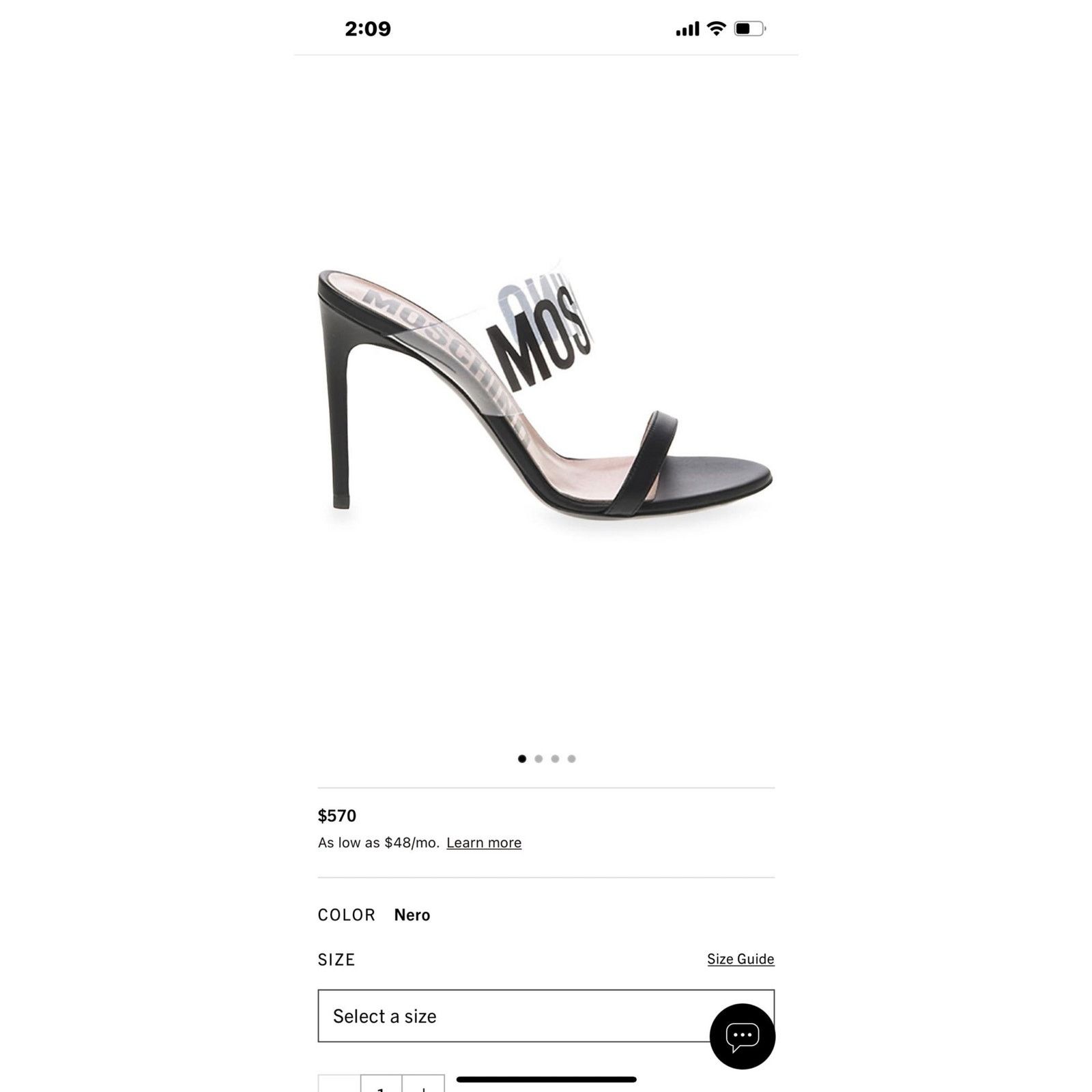 Moschino Moschino Logo Patent Leather Mules sz. 34.5 EU Size US 4.5 / IT 34.5 - 12 Thumbnail