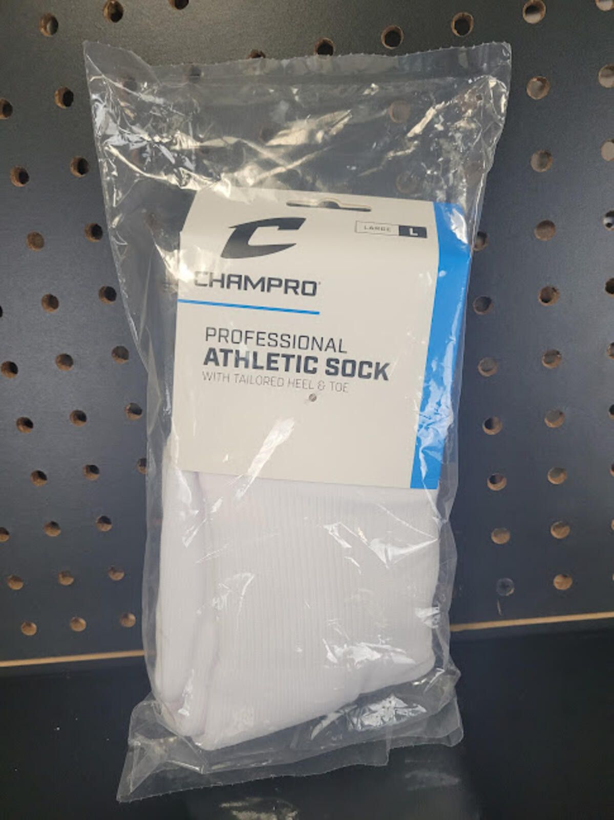 Champion Champro Professional Athletic Socks Size Large - White Size ONE SIZE - 1 Thumbnail