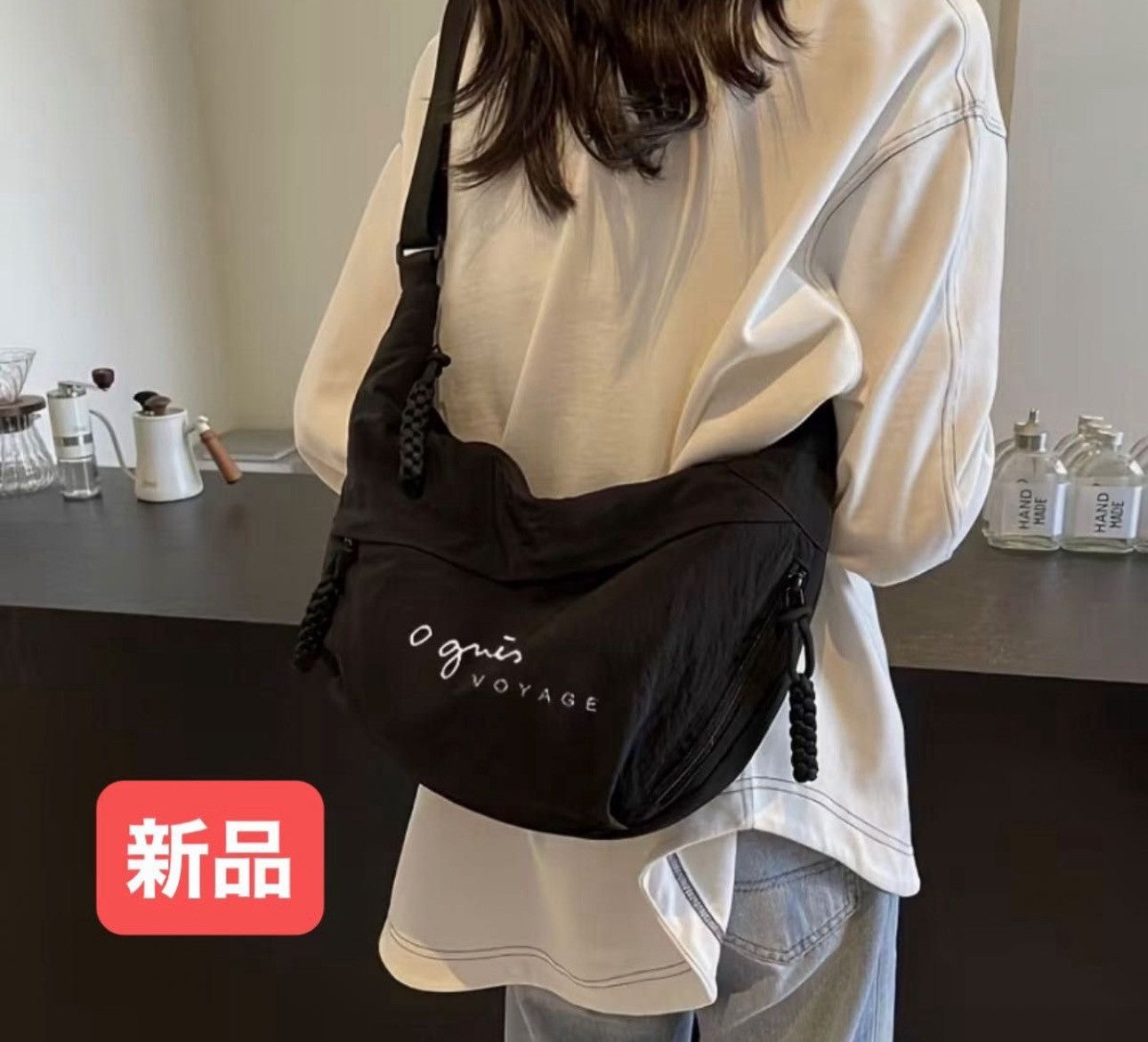 agnes b. Agnes B voyage nylon sling bag Size ONE SIZE - 1 Thumbnail